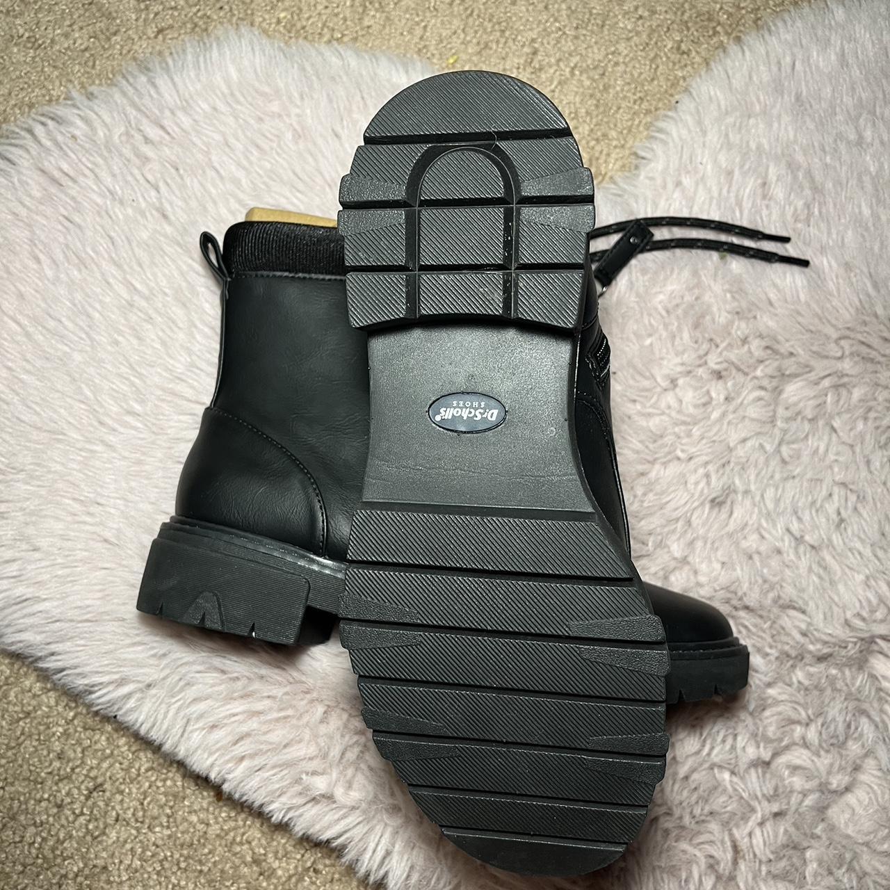 Dr Scholl’s Headstart combat black boots. Got the... Depop