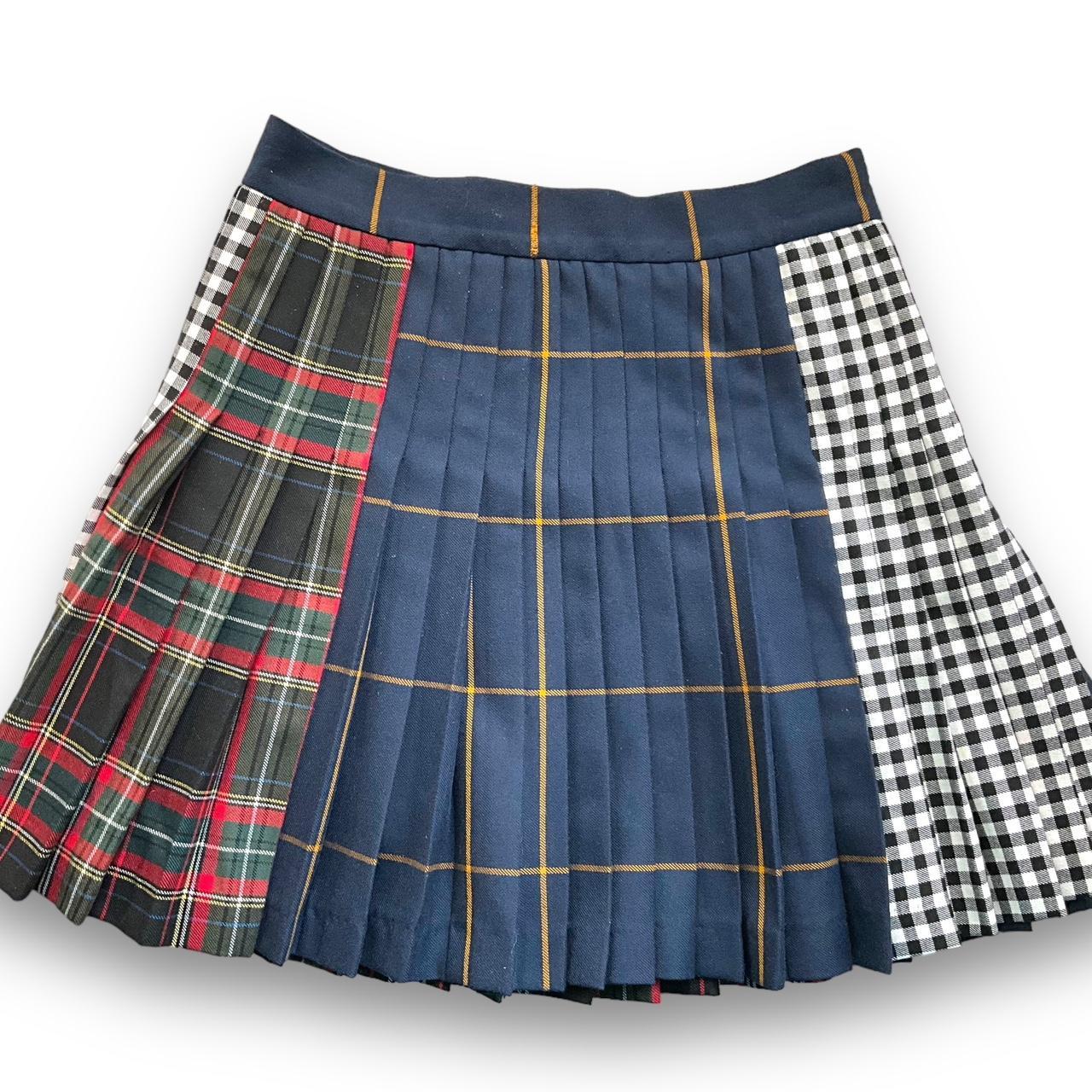 Plaid skirt zara hotsell