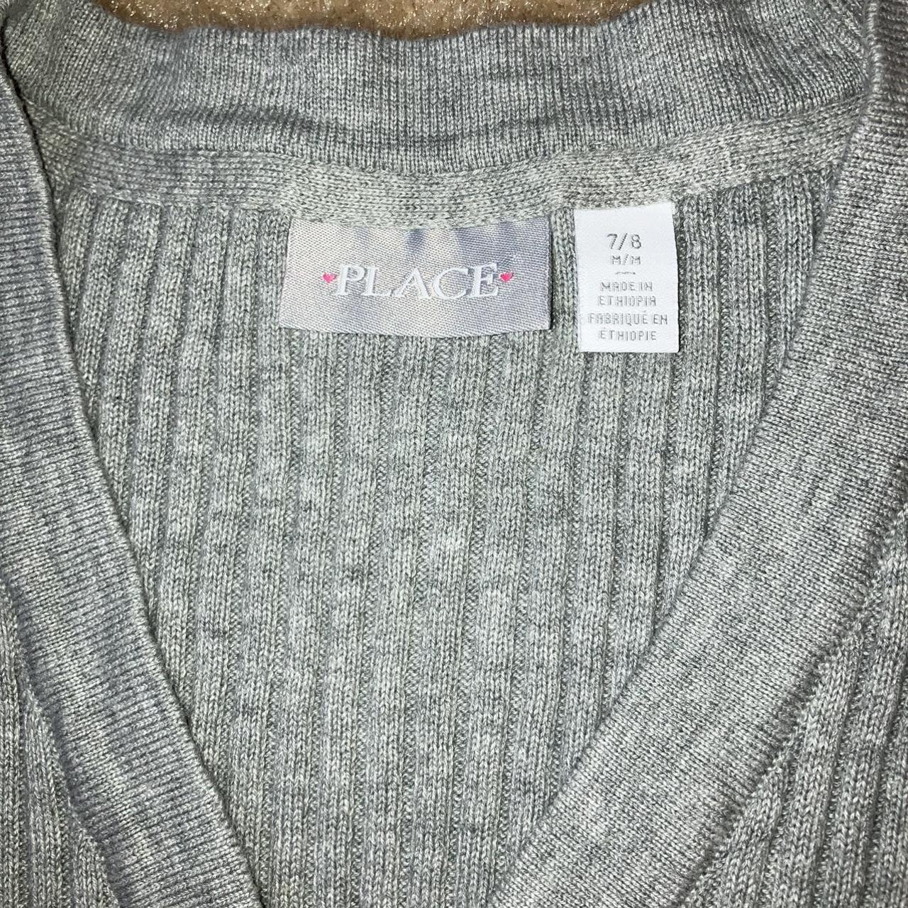 Place Nationale Women's Grey Cardigan (2)