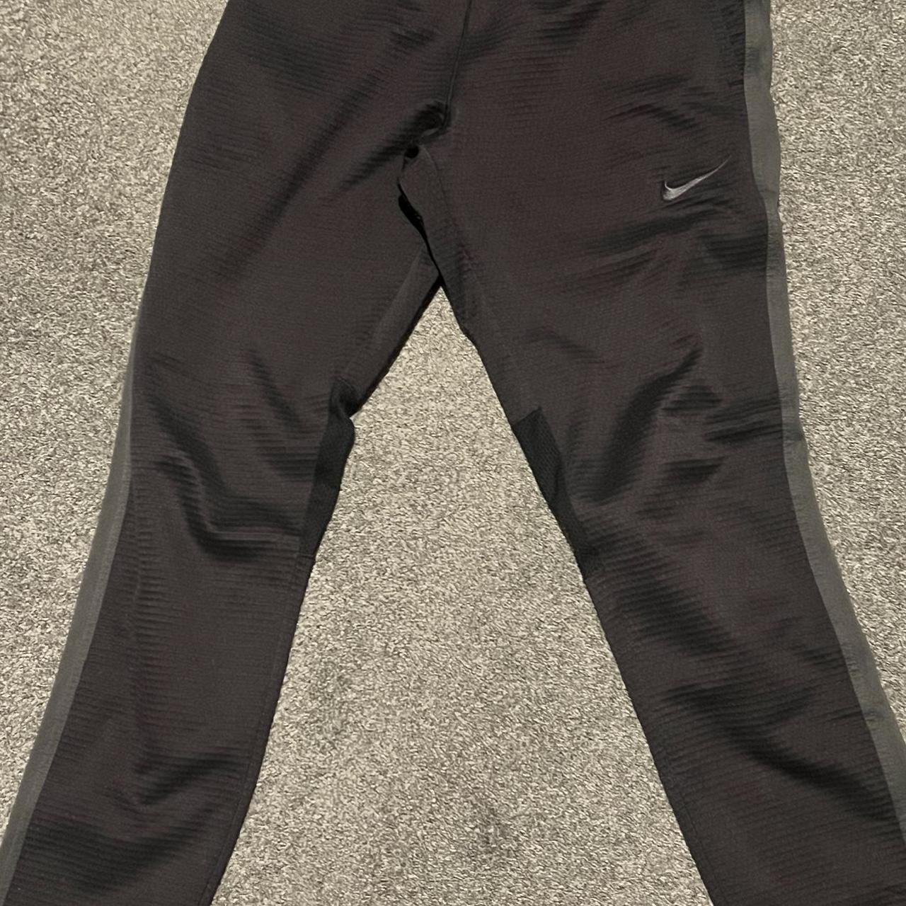 Black Nike joggers Nike pro therma fit black jogging... - Depop