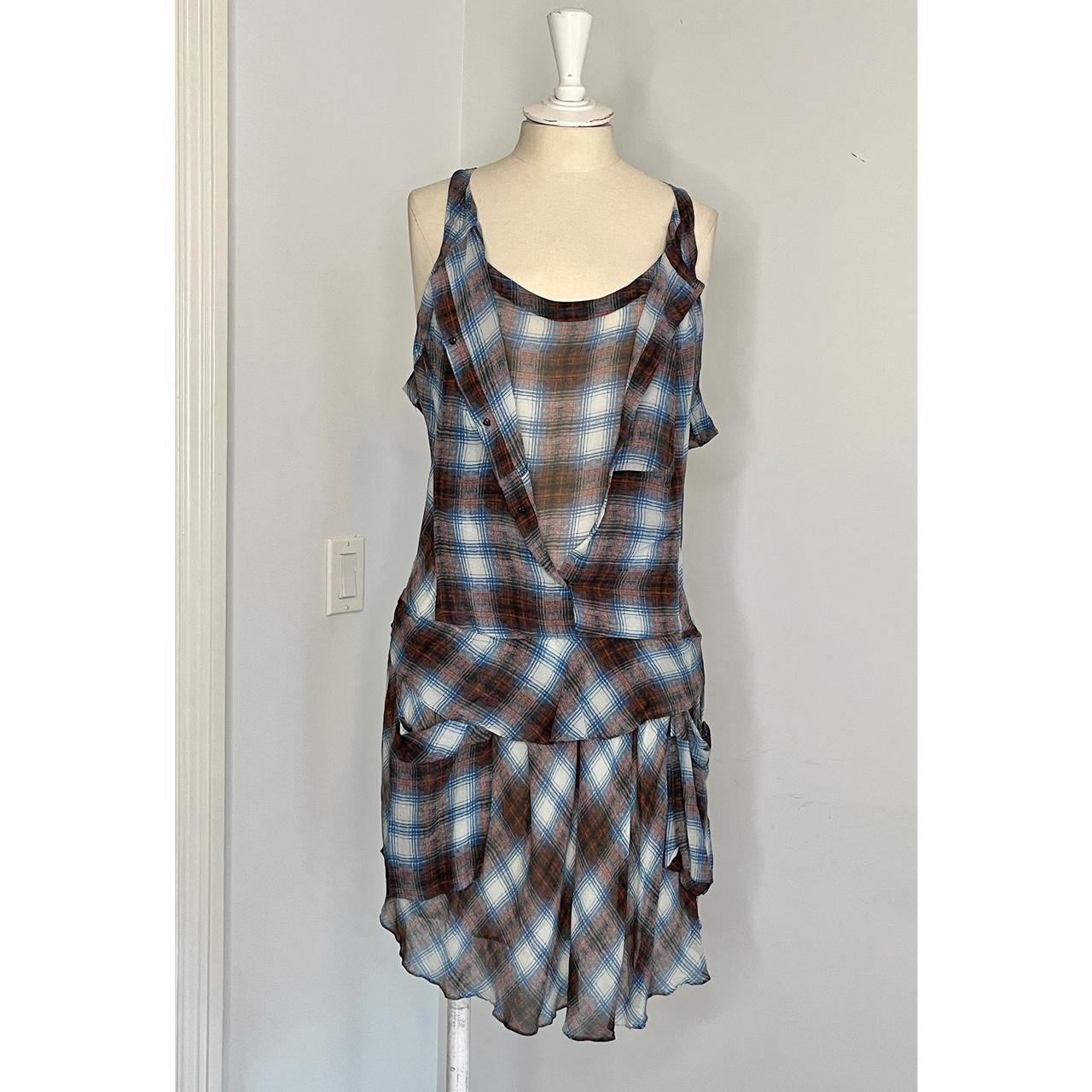 Isabel marant 2024 plaid dress