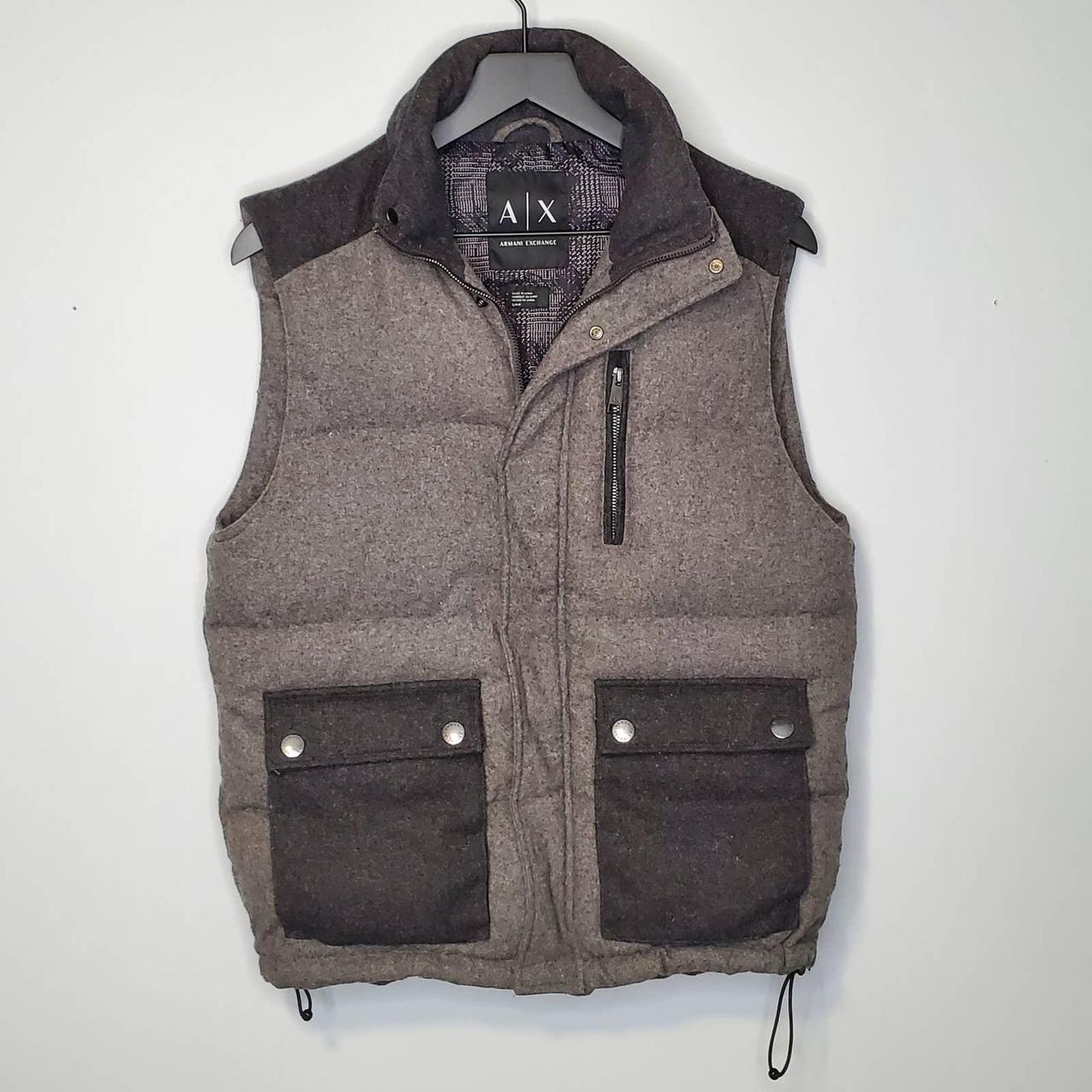 Armani cheap puffer vest