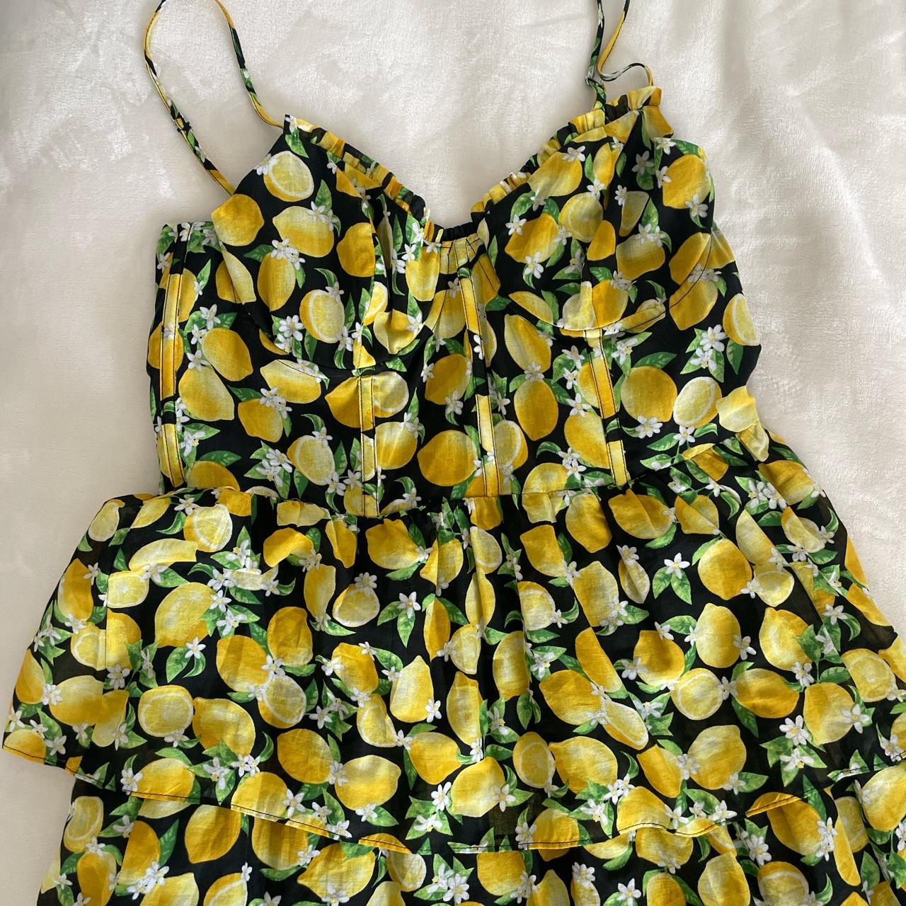 Betsey Johnson fruit dress Would fit a size large Depop