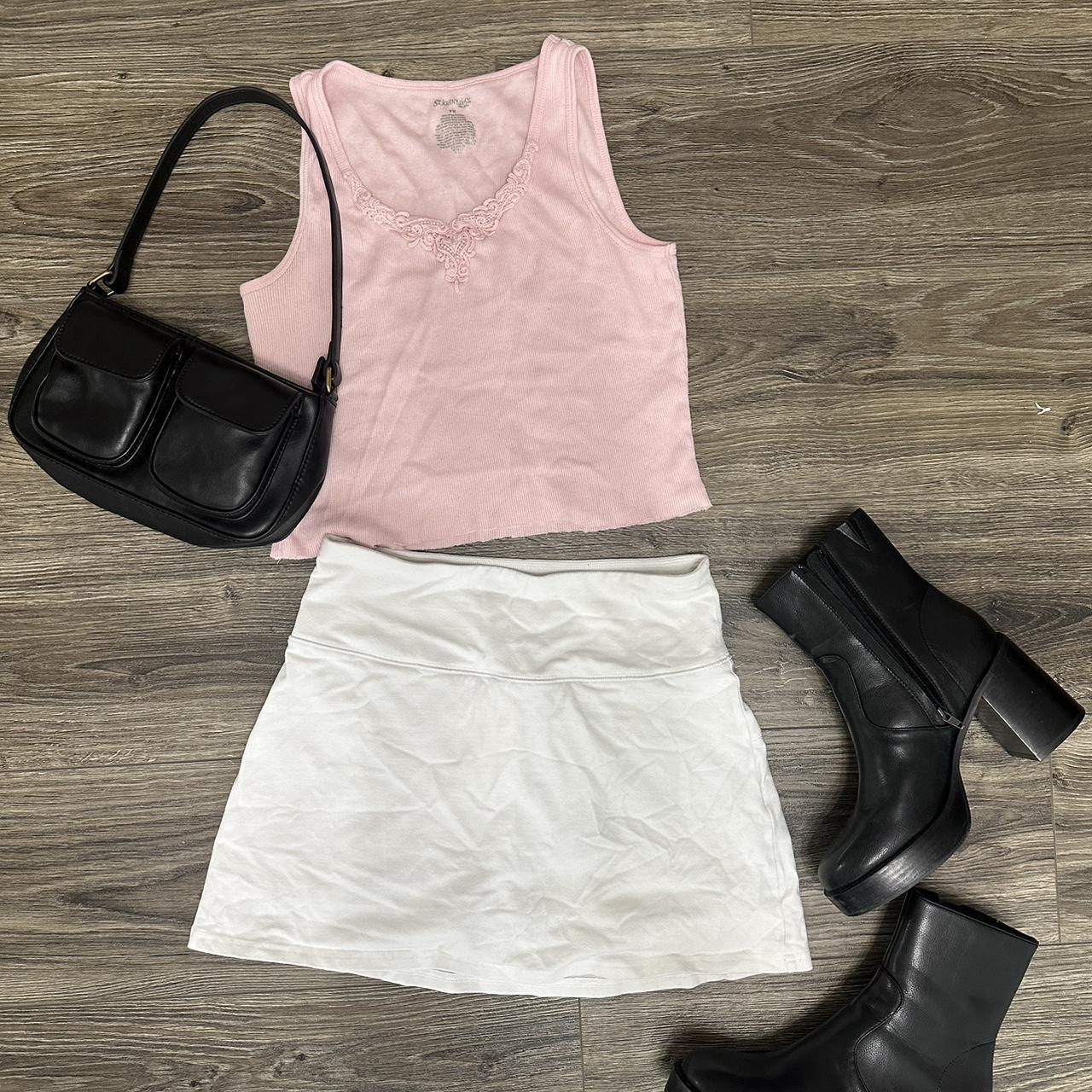 JCPenney Women's Pink Vest Depop