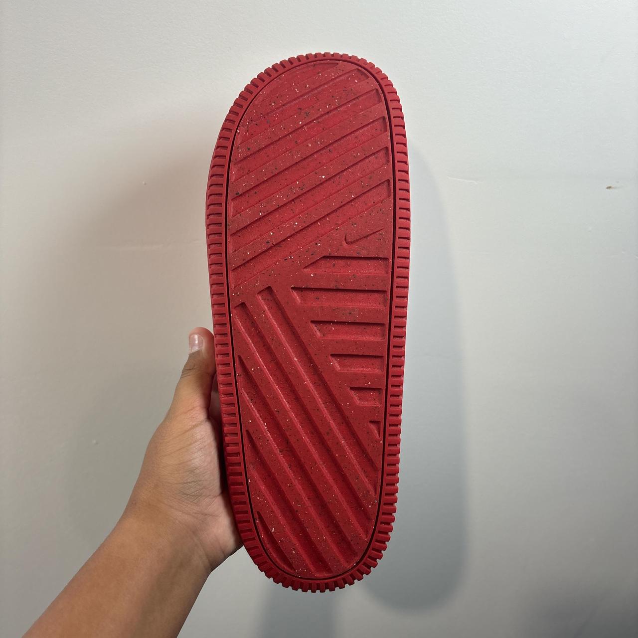 Nike Men's Slides - Red - US 14 – Nike red slides… - image 2