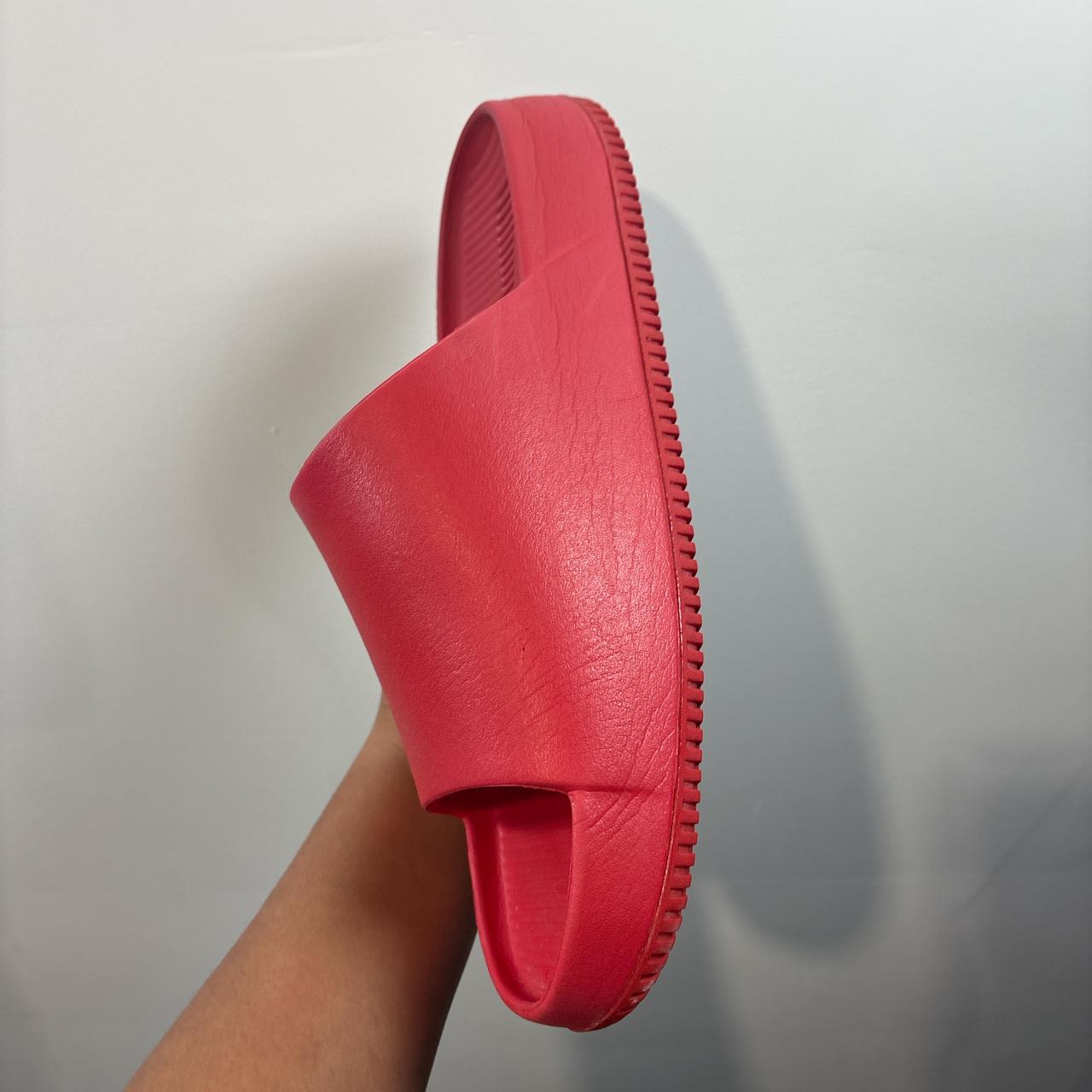 Nike Men's Slides - Red - US 14 – Nike red slides… - image 3