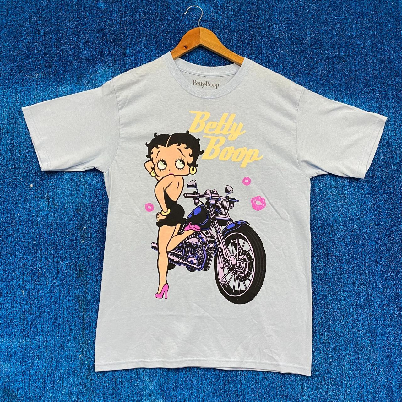 betty boop motorcycle shirt