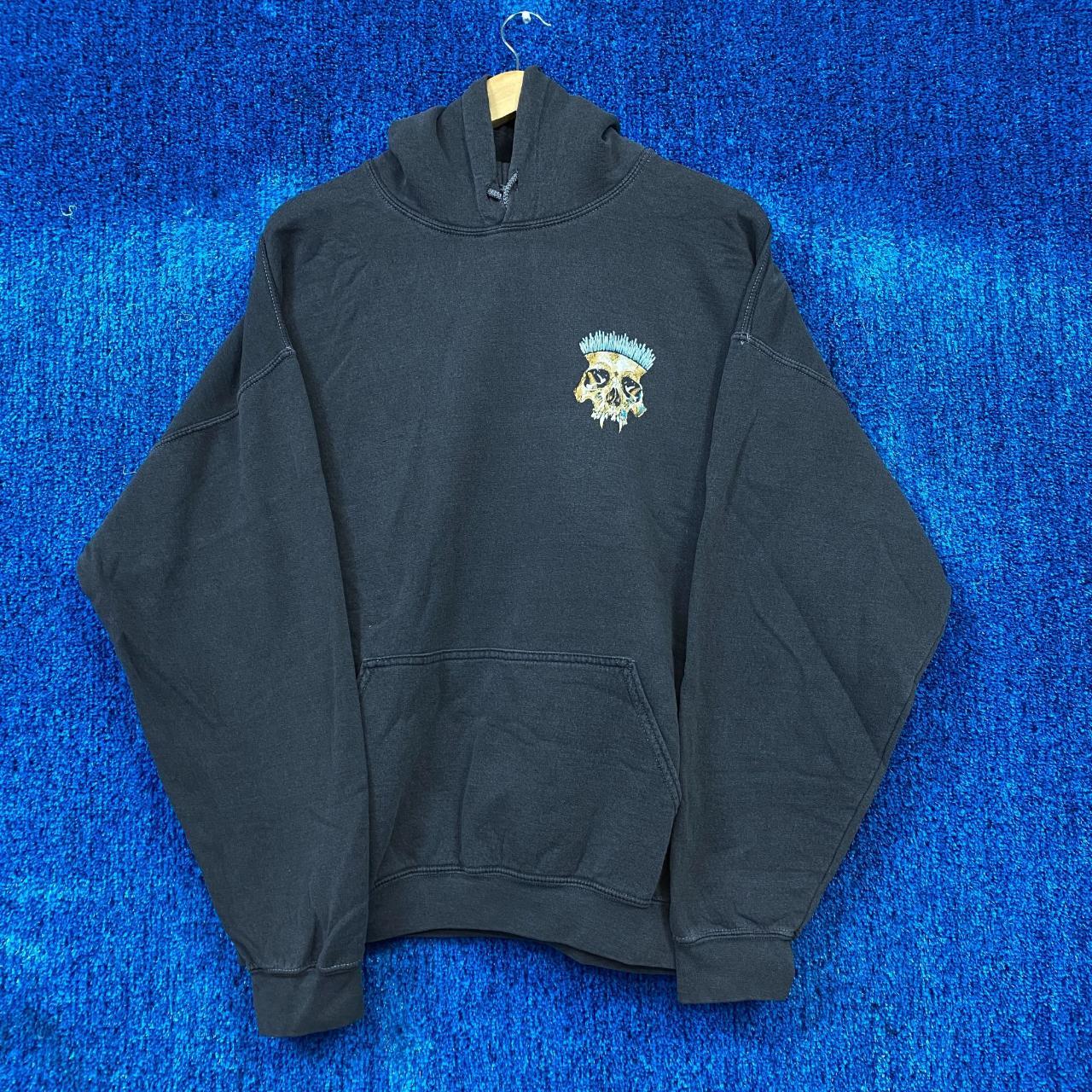 Vertigo Navy Sweater With Hoodie Size Small outlet