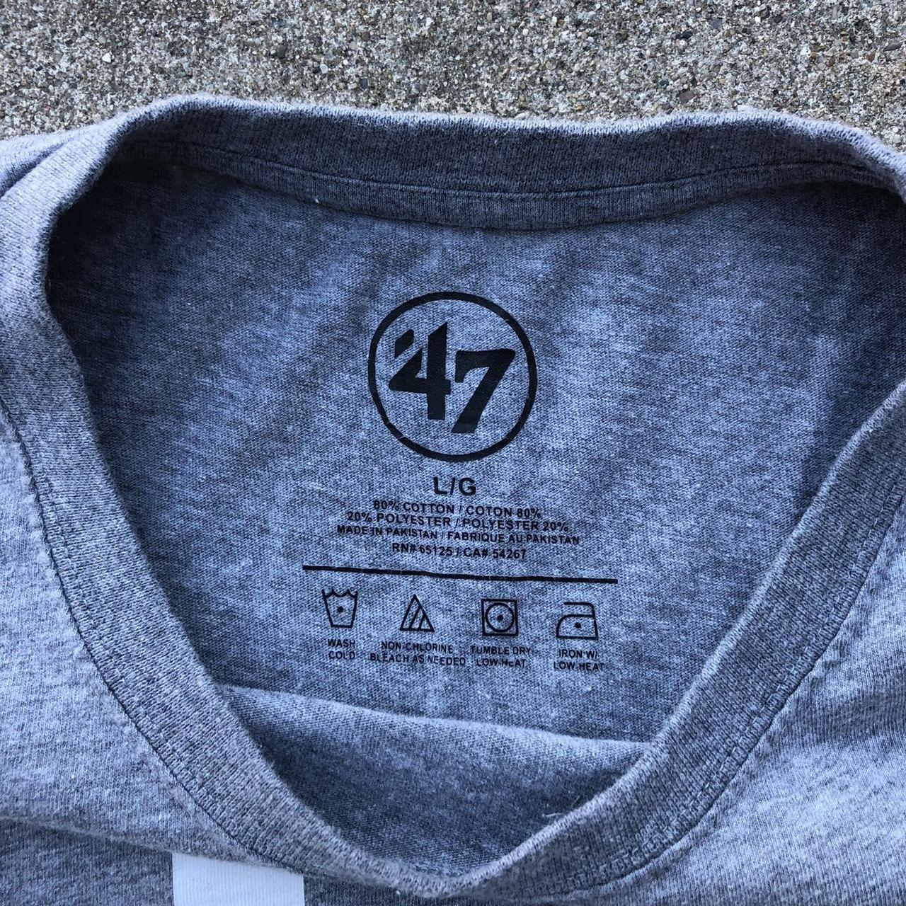 47 Men's T-Shirt - Grey - L