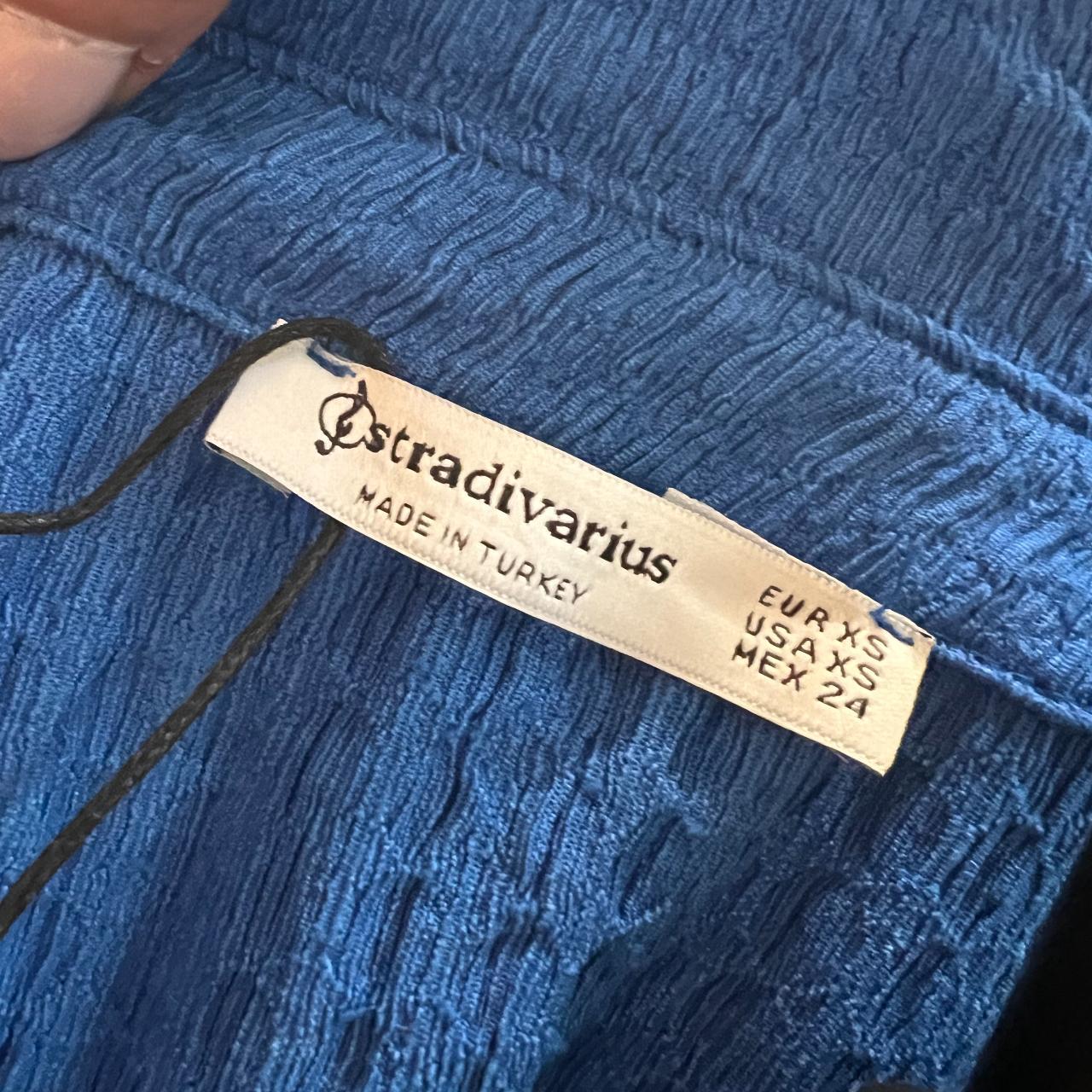 Stradivarius Women's Blue Shirt (2)