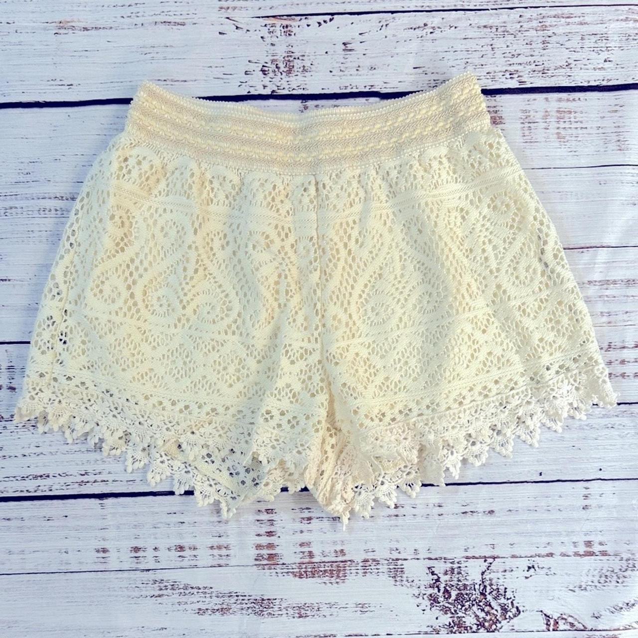 Source Unknown Women's Shorts - Cream - S – Boho … - image 1