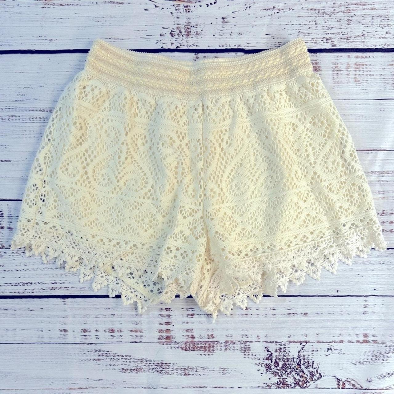 Source Unknown Women's Shorts - Cream - S – Boho … - image 2