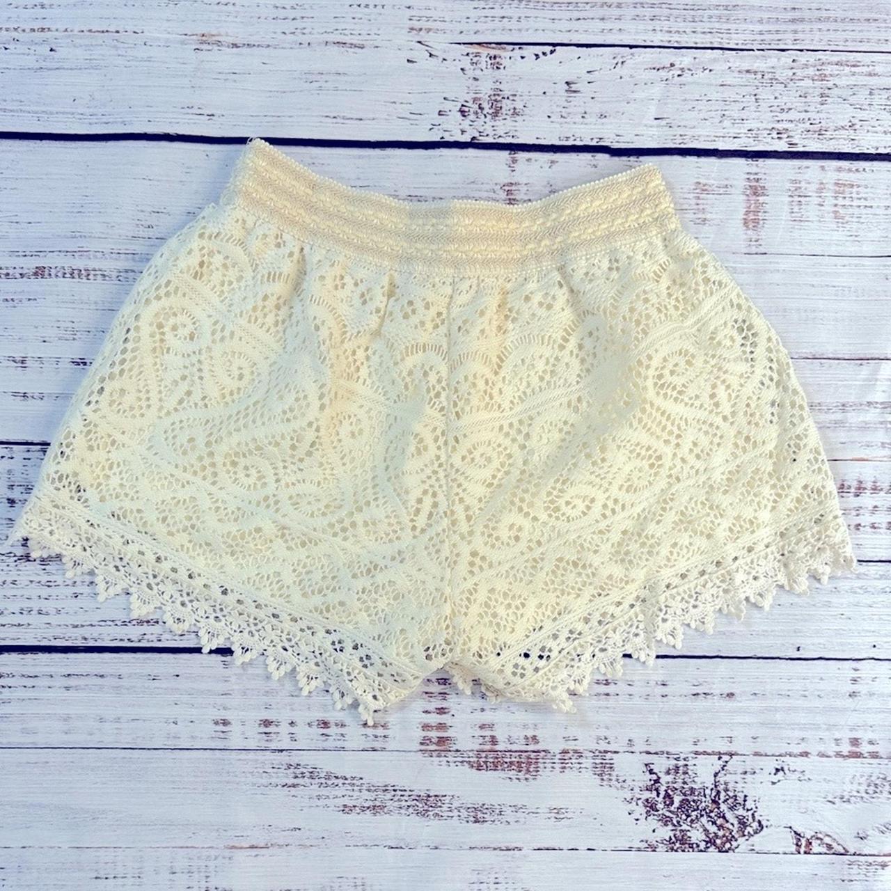 Source Unknown Women's Shorts - Cream - S – Boho … - image 3