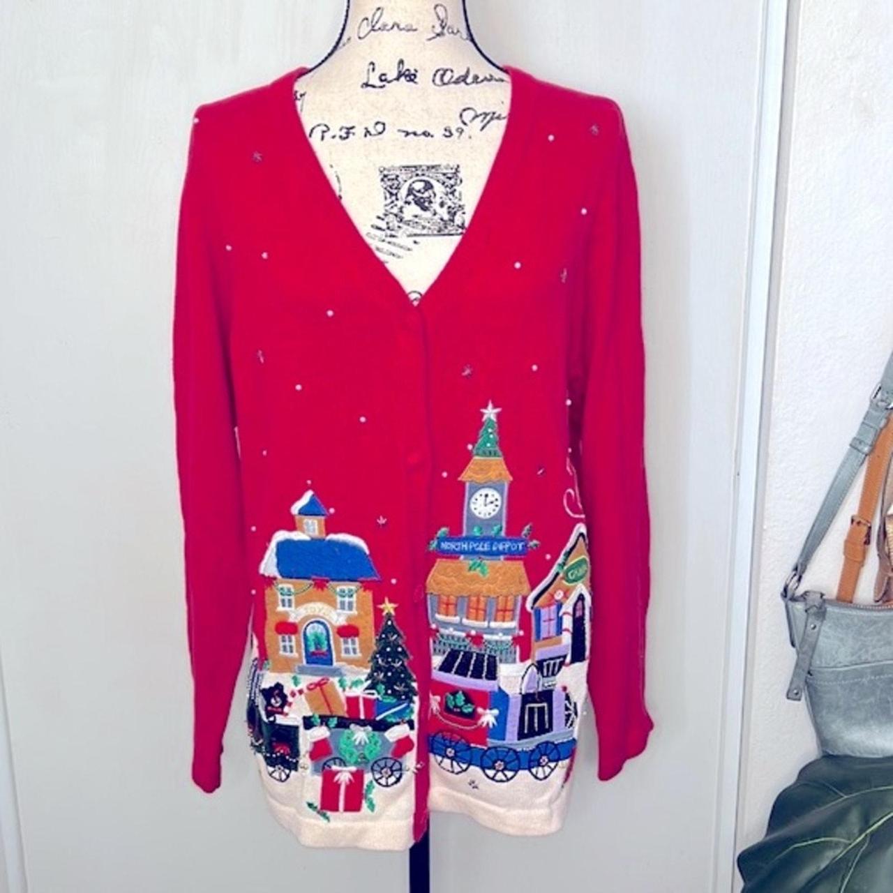 Source Unknown Women's Sweater - Red - M – Novelt… - image 1