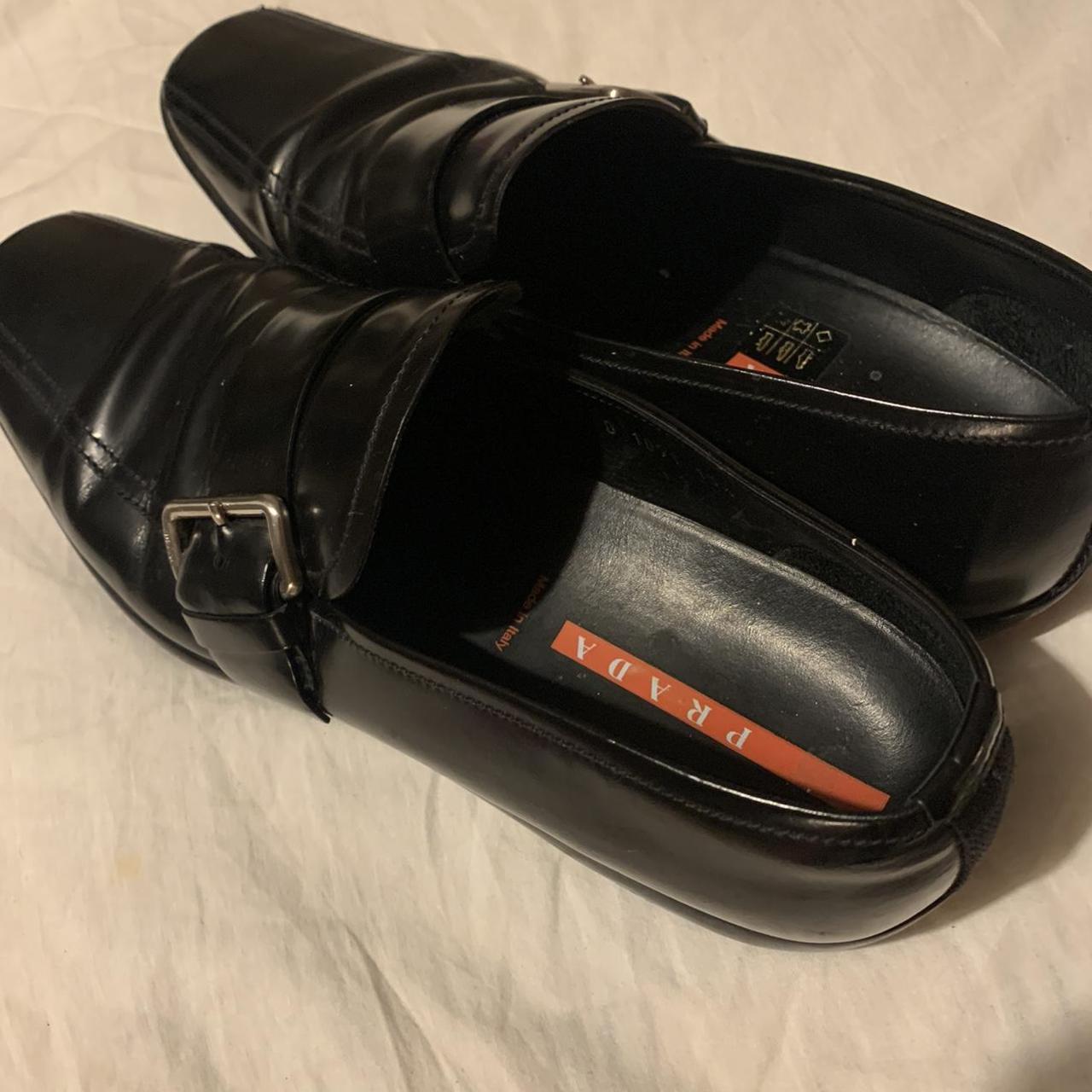 Prada Men's Black Loafers | Depop