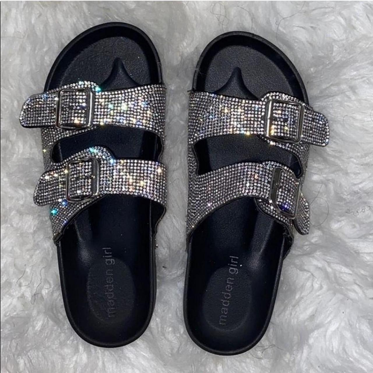 Madden girl sale sparkly birkenstocks