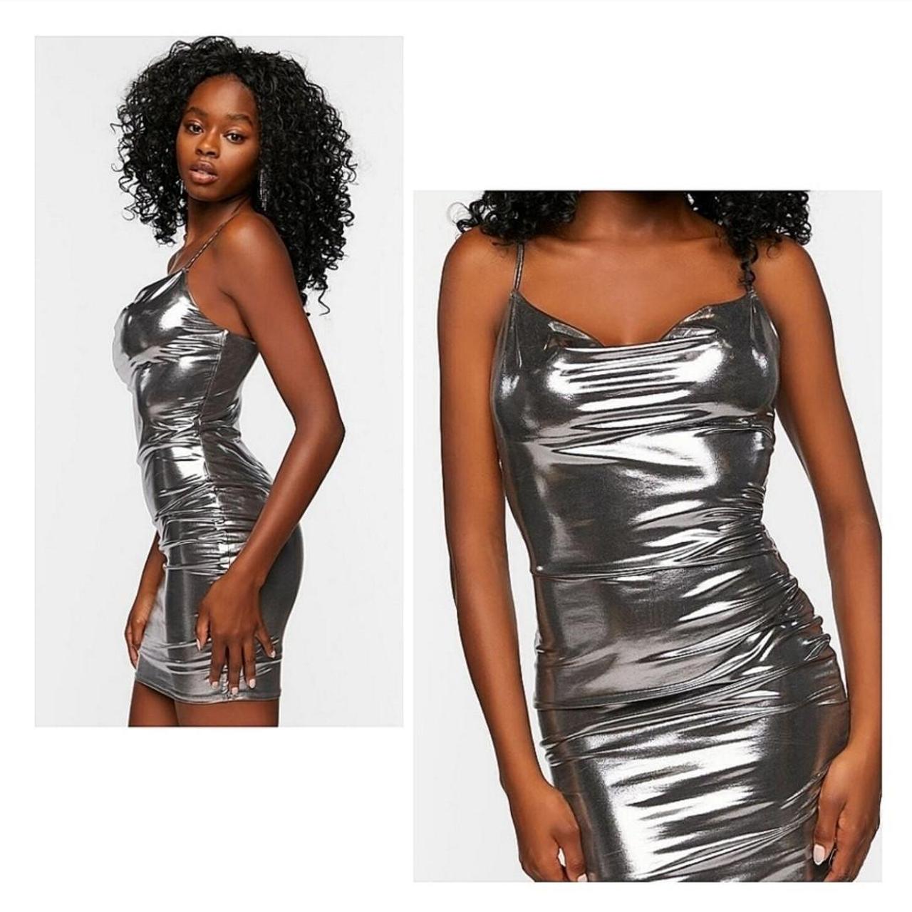 Forever 21 latex dress best sale