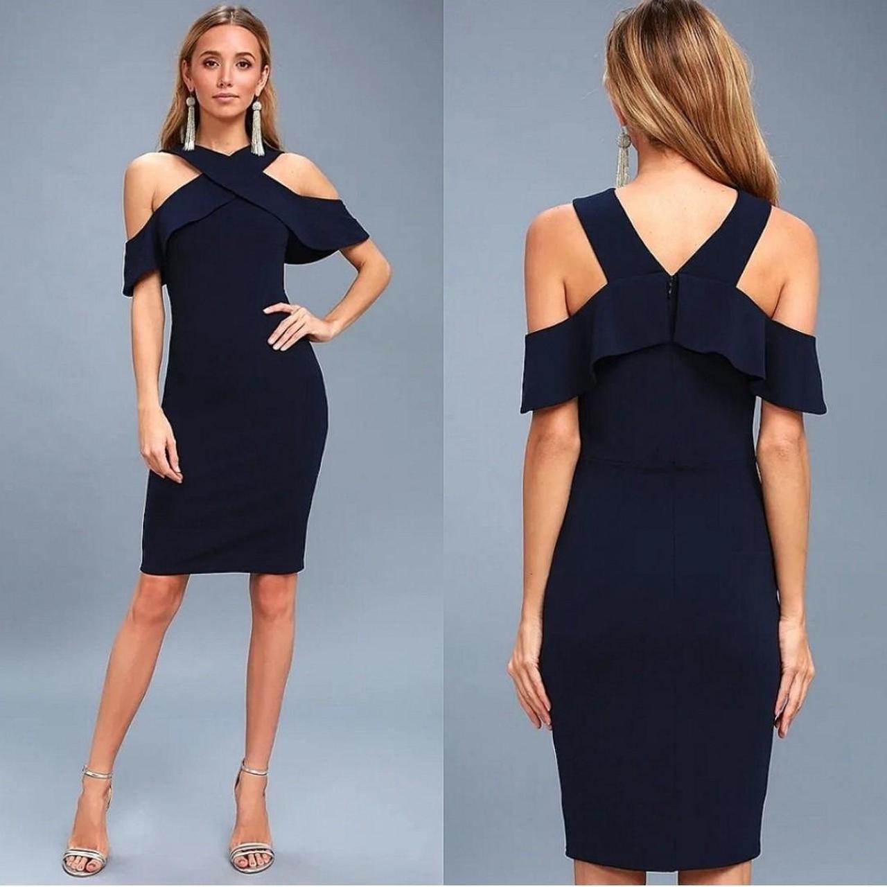 Rachel roy navy dress best sale