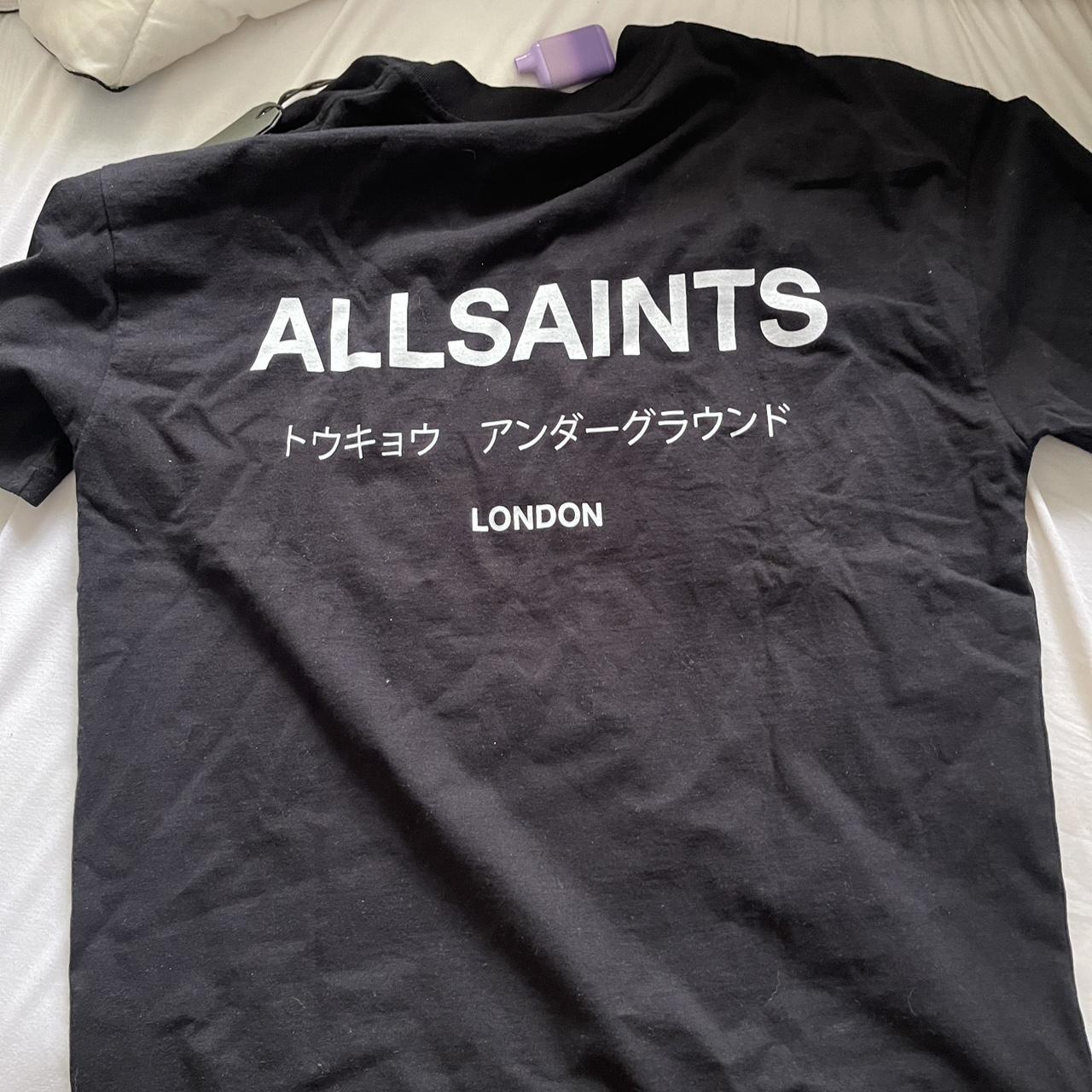 Black allsaints underground crew New with tags - Depop