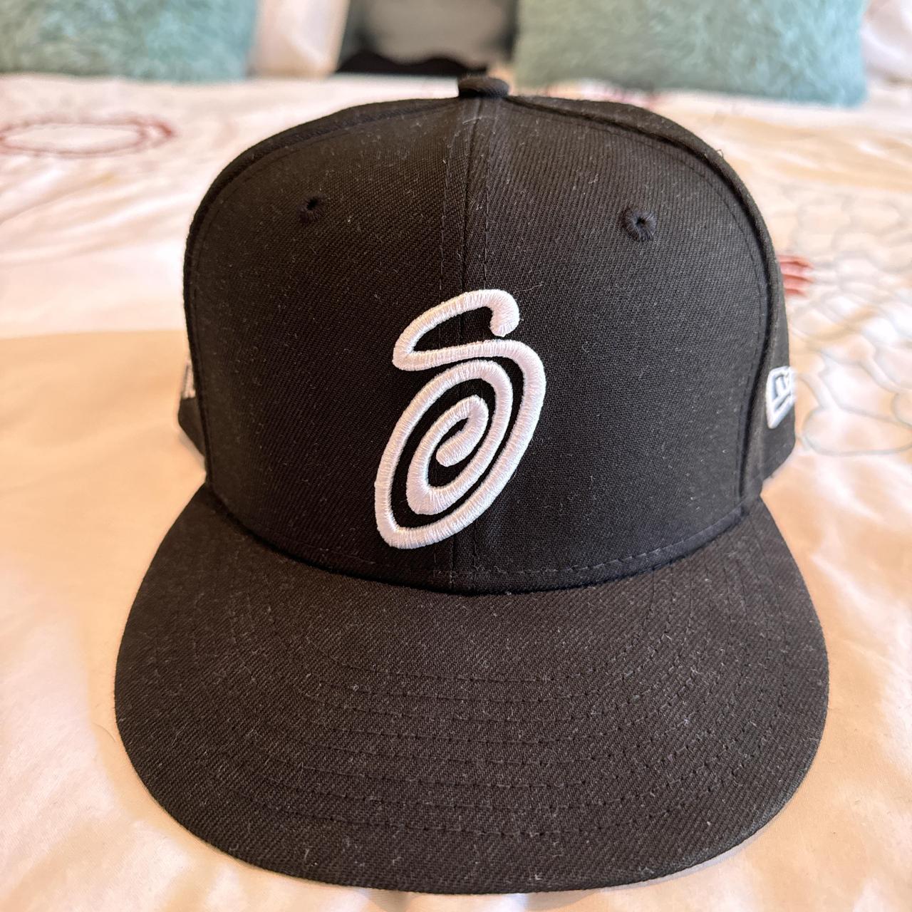 stussy CURLY S 59FIFTY NEW ERA CAP