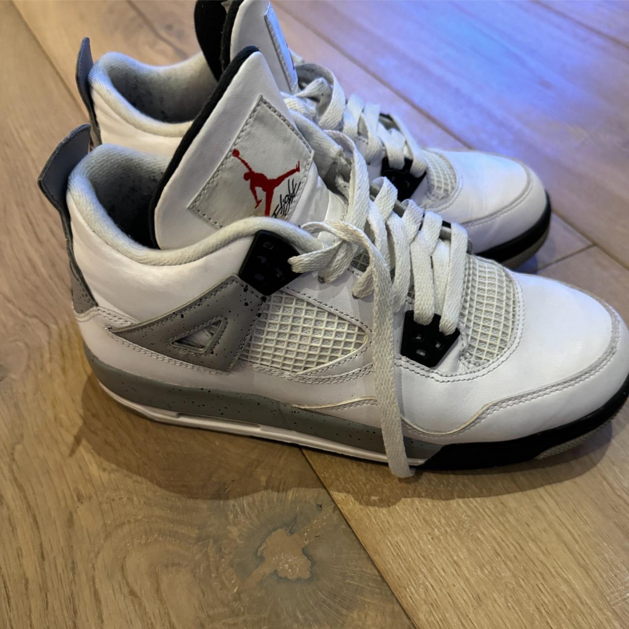 full white jordan 4