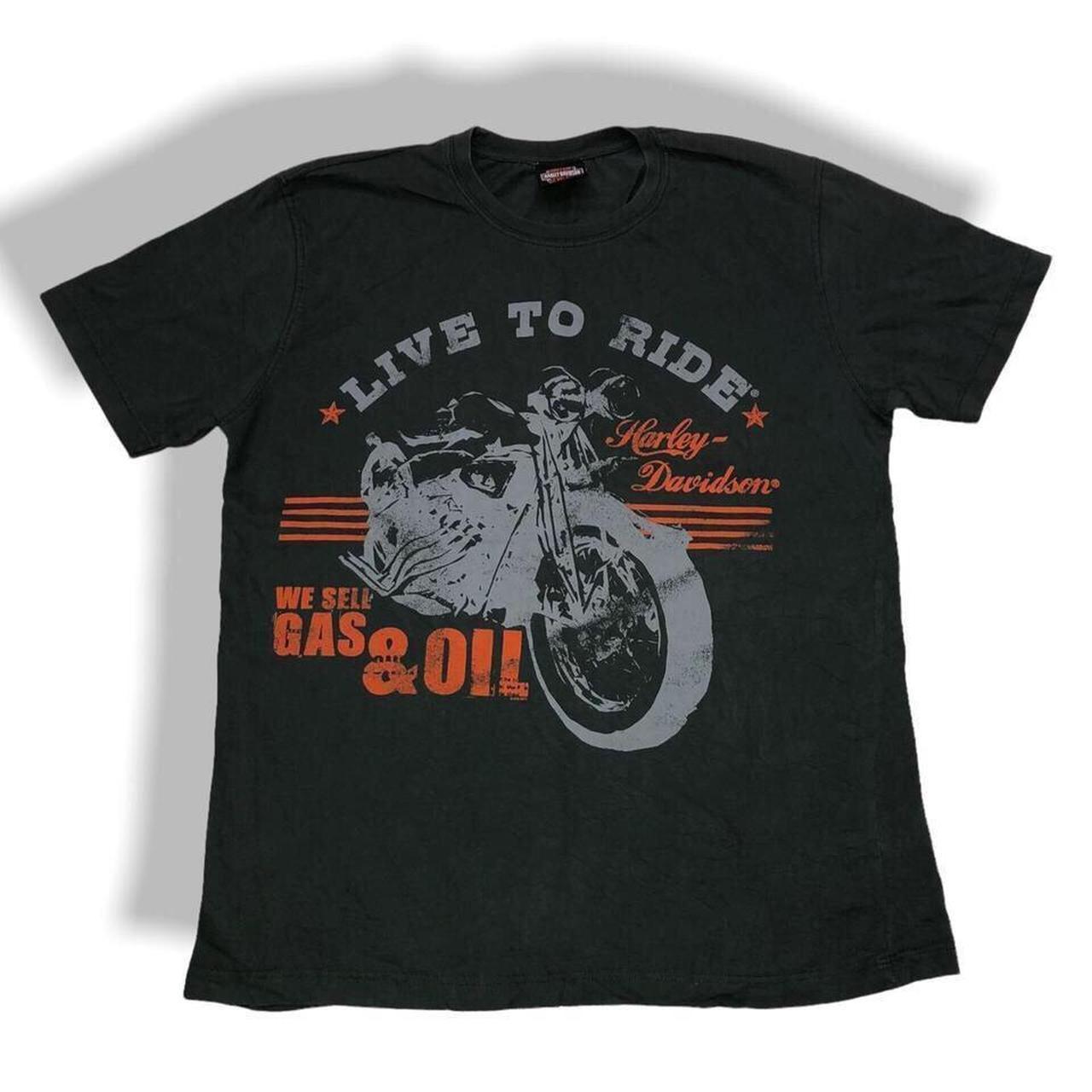 2011 HARLEY DAVIDSON LIVE TO RIDE T-SHIRT INSTANT... - Depop