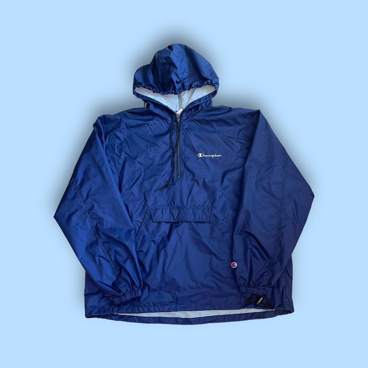 Navy blue champion top windbreaker