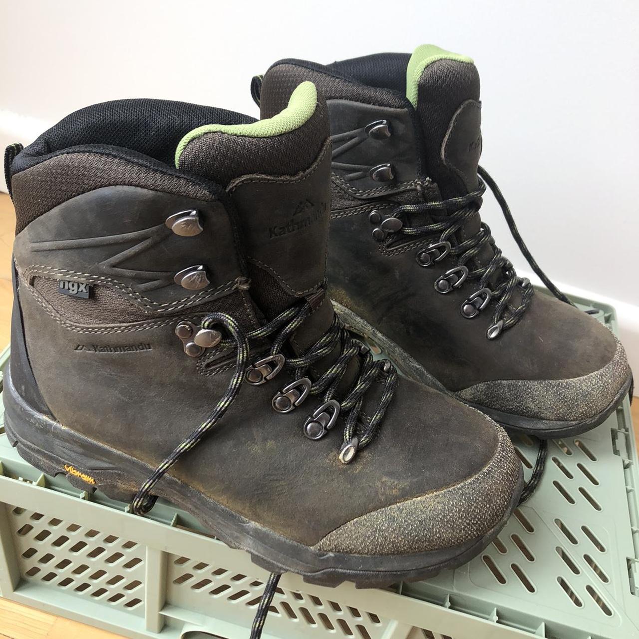 kathmandu hiking boots #N#says size 40, but they are... - Depop