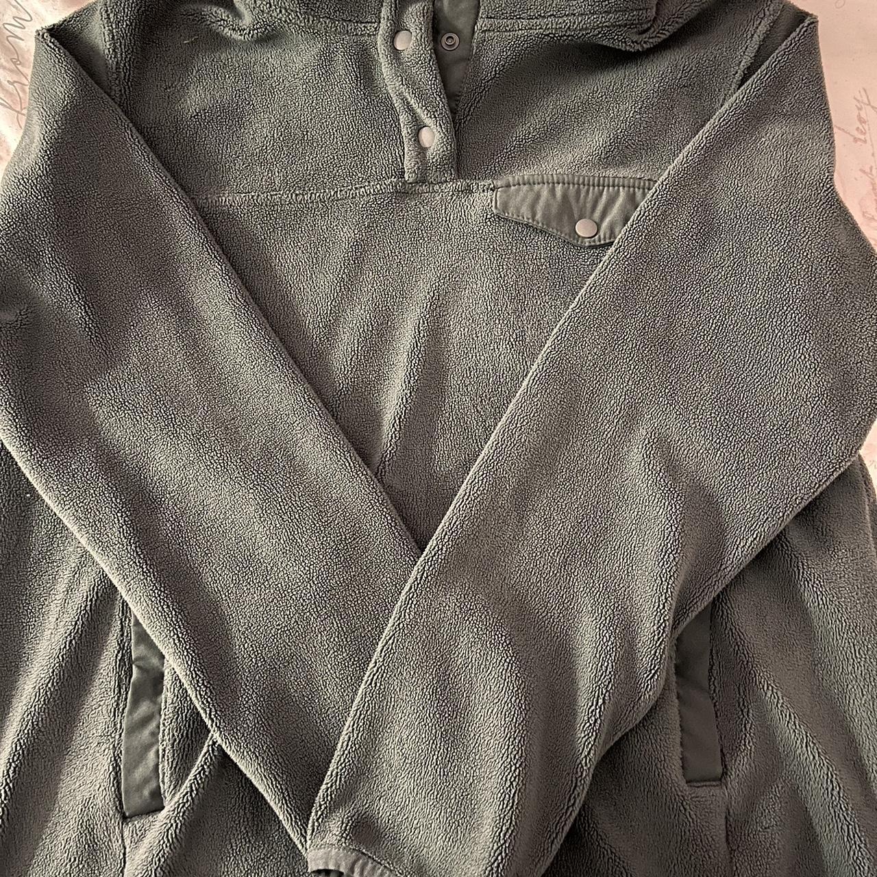 green fleece from costco - Depop