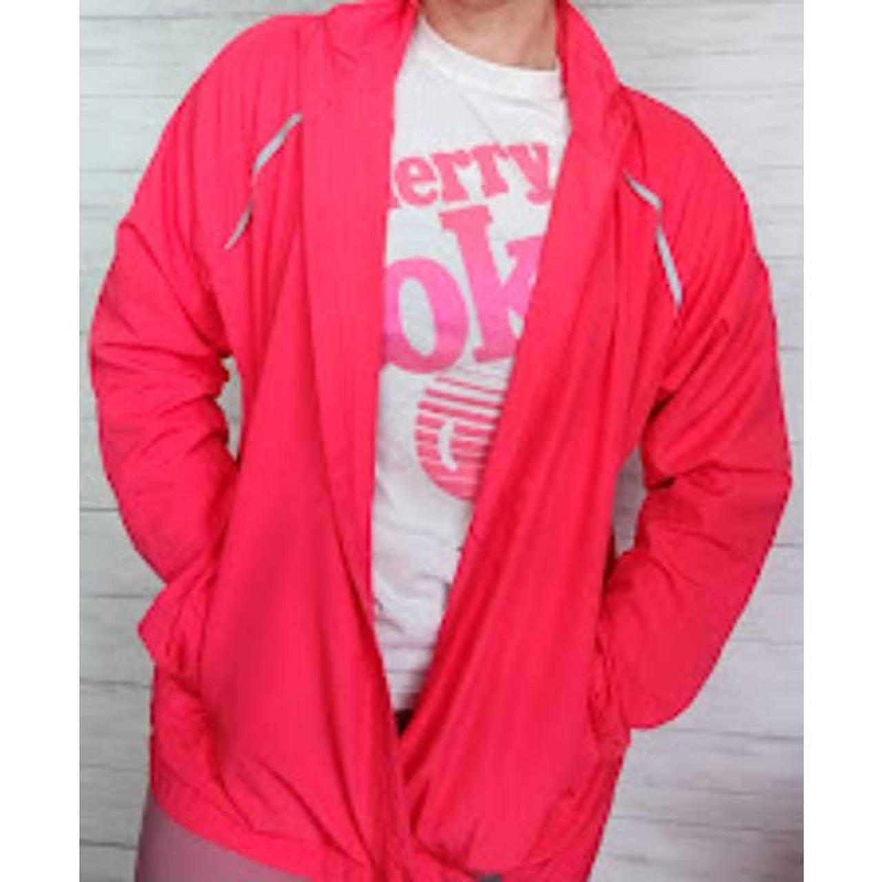 Adidas pink coat sales