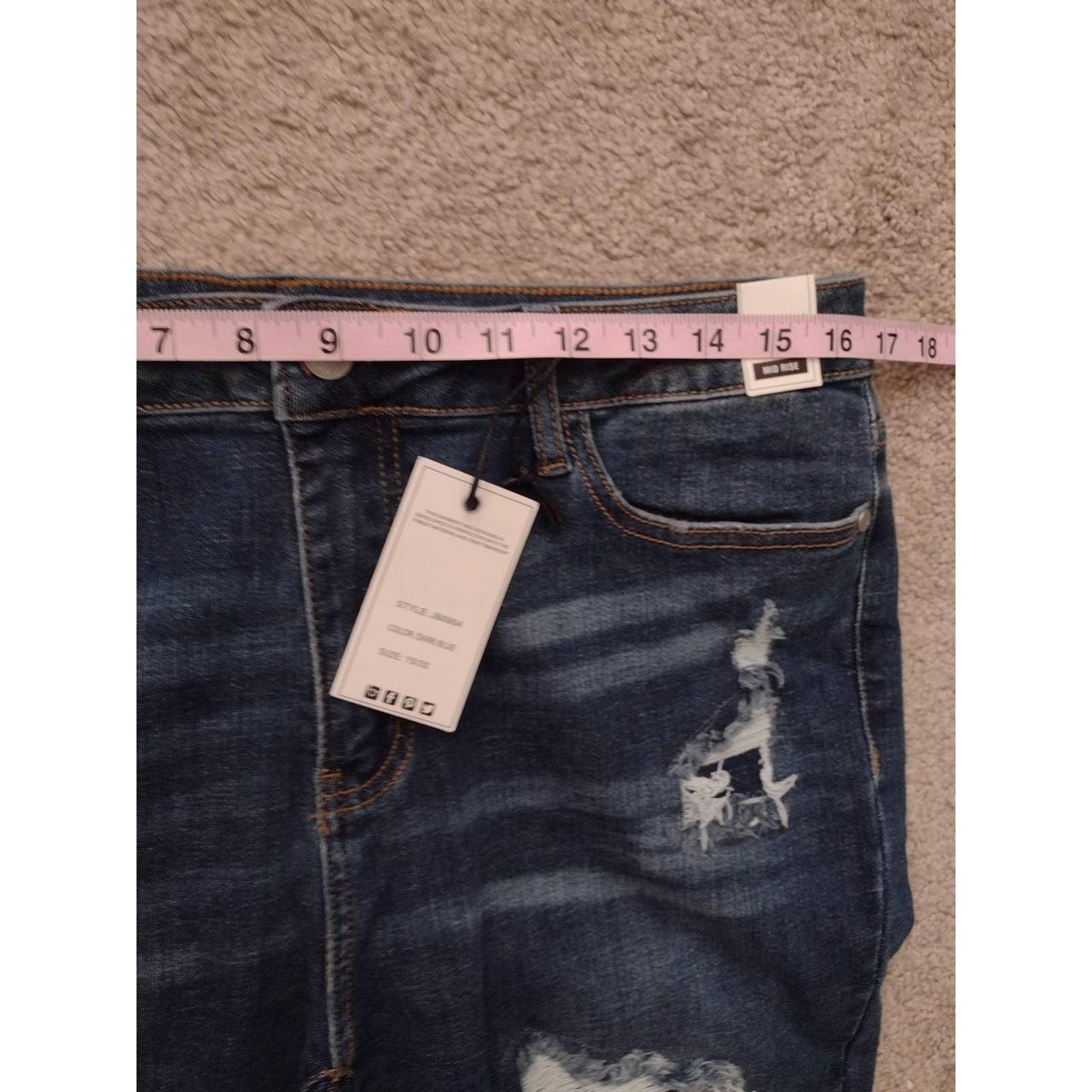 Judy Blue Distressed Skinny Fit Jeans New with... - Depop