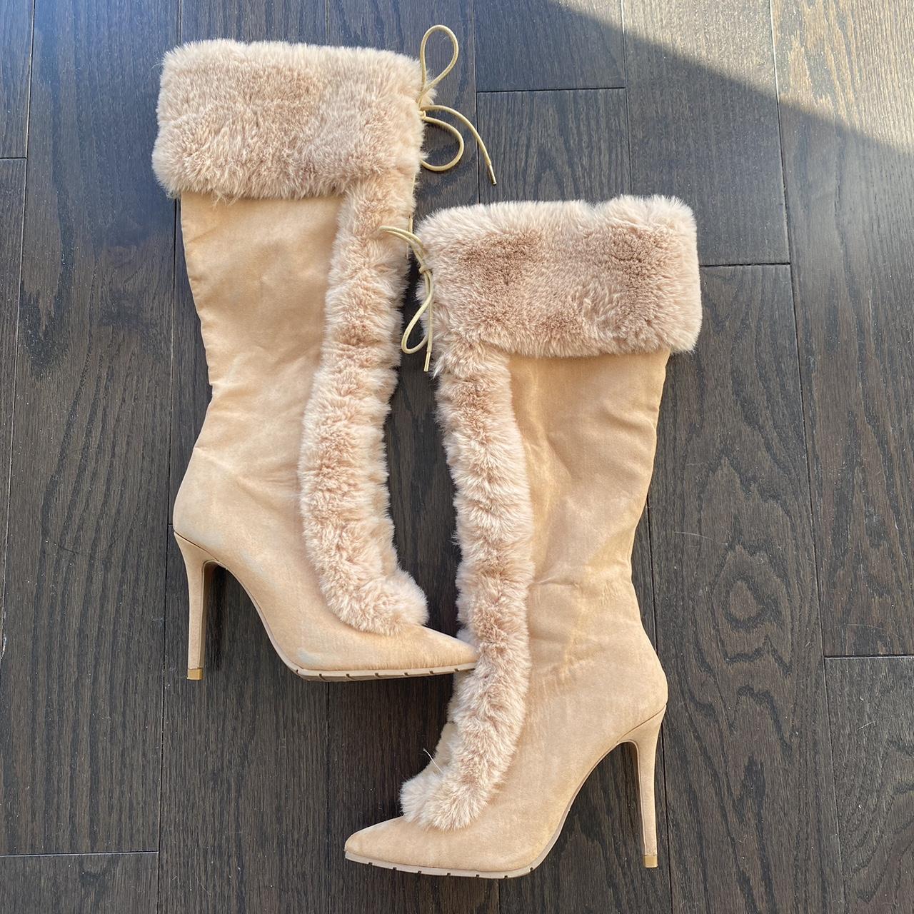 tie up brown boots
