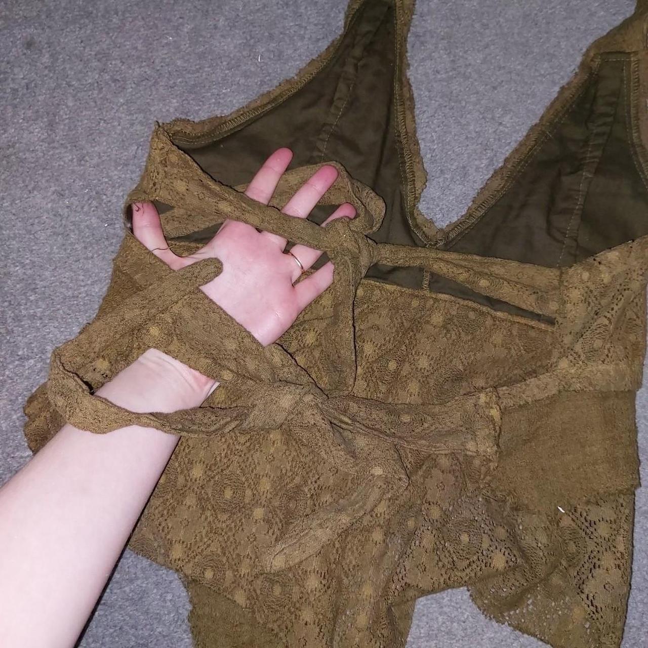 Handmade hippie bohemian psy rave asymmetric hanky... Depop