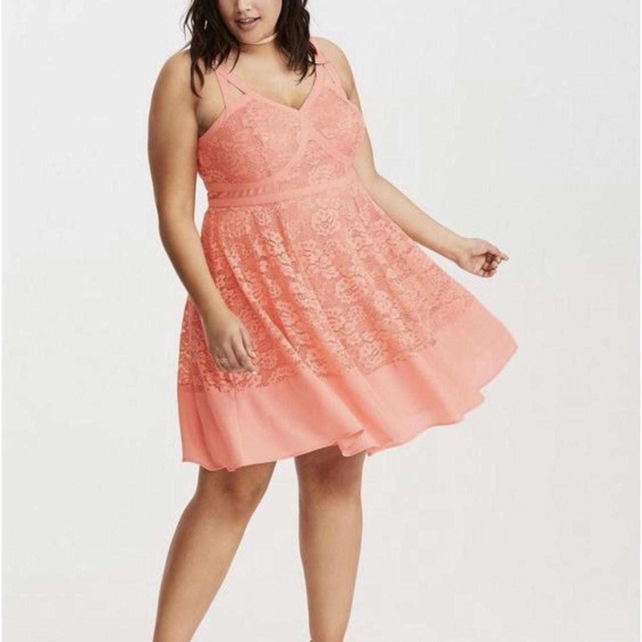 Torrid on sale coral dress