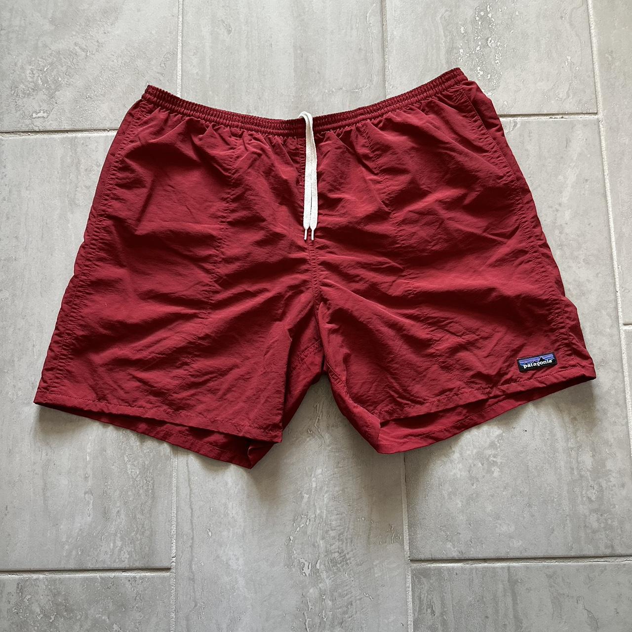 Patagonia Men's Red Shorts | Depop