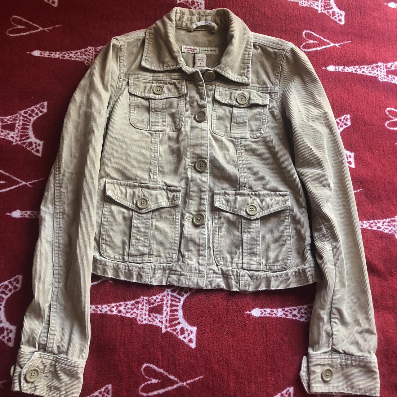 Abercrombie and sale fitch corduroy jacket