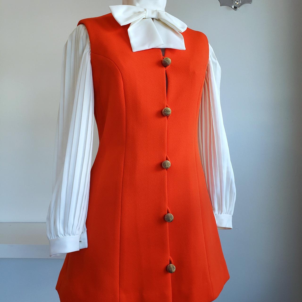 American Vintage Women's White and Orange Suit (4)