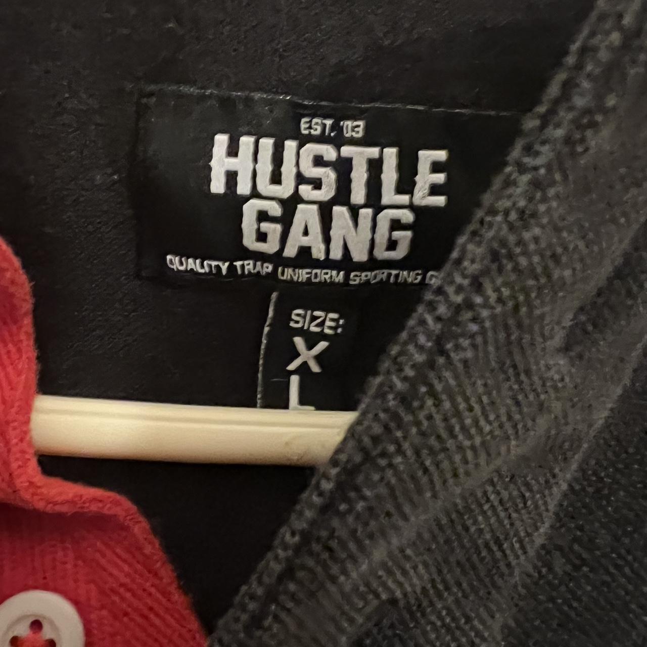 Men's Polo shirt - Black - XL – Hustle Gang polo - image 2