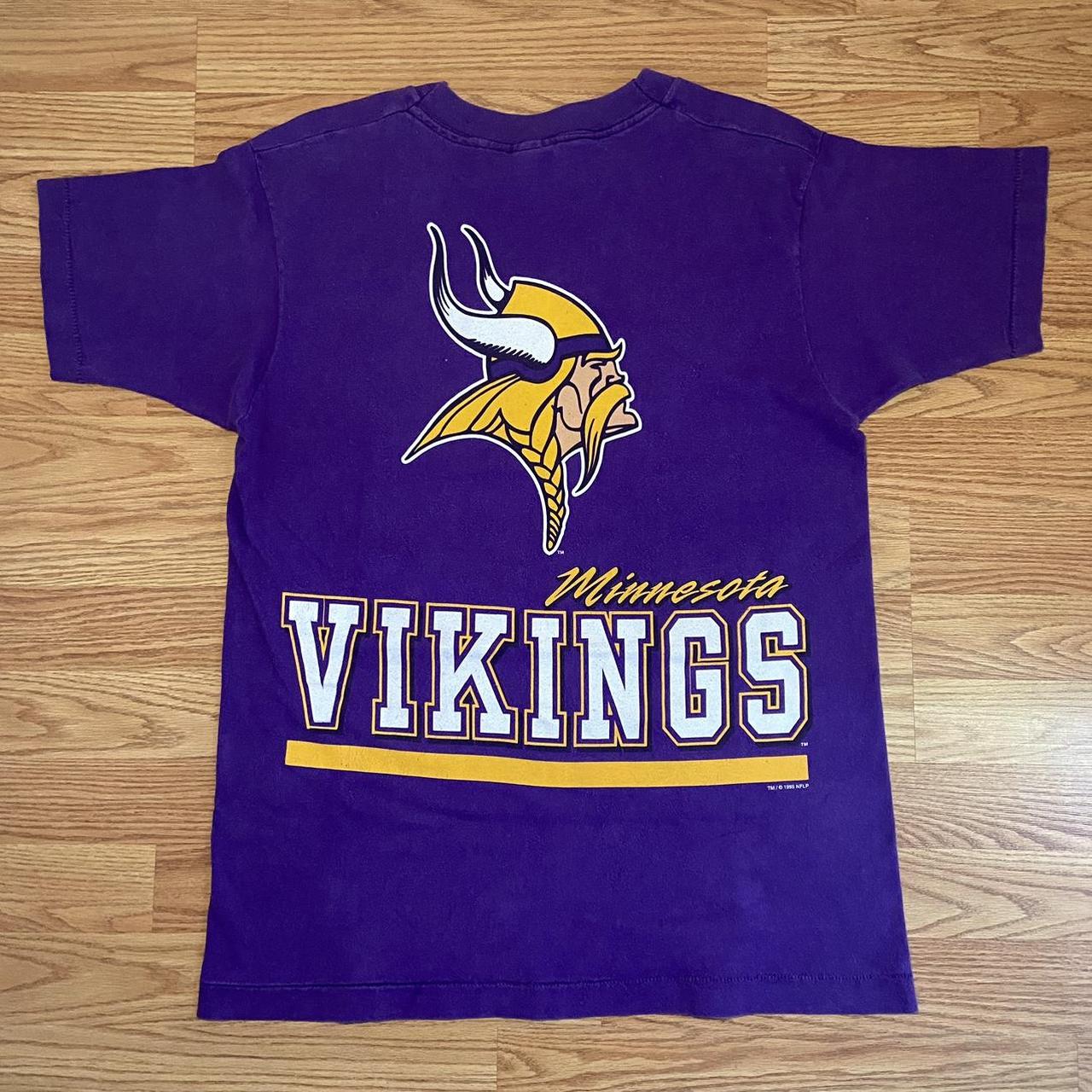 1995 Minnesota Vikings Tee USA Free Shipping - The Vintage Twin