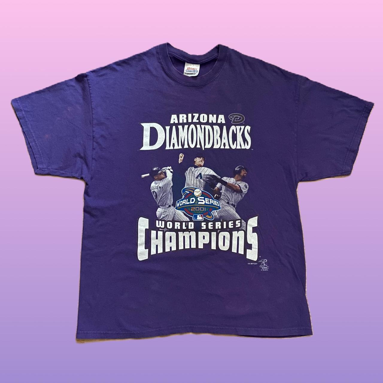 Arizona Diamondbacks Vintage 2001 MLB World Series - Depop