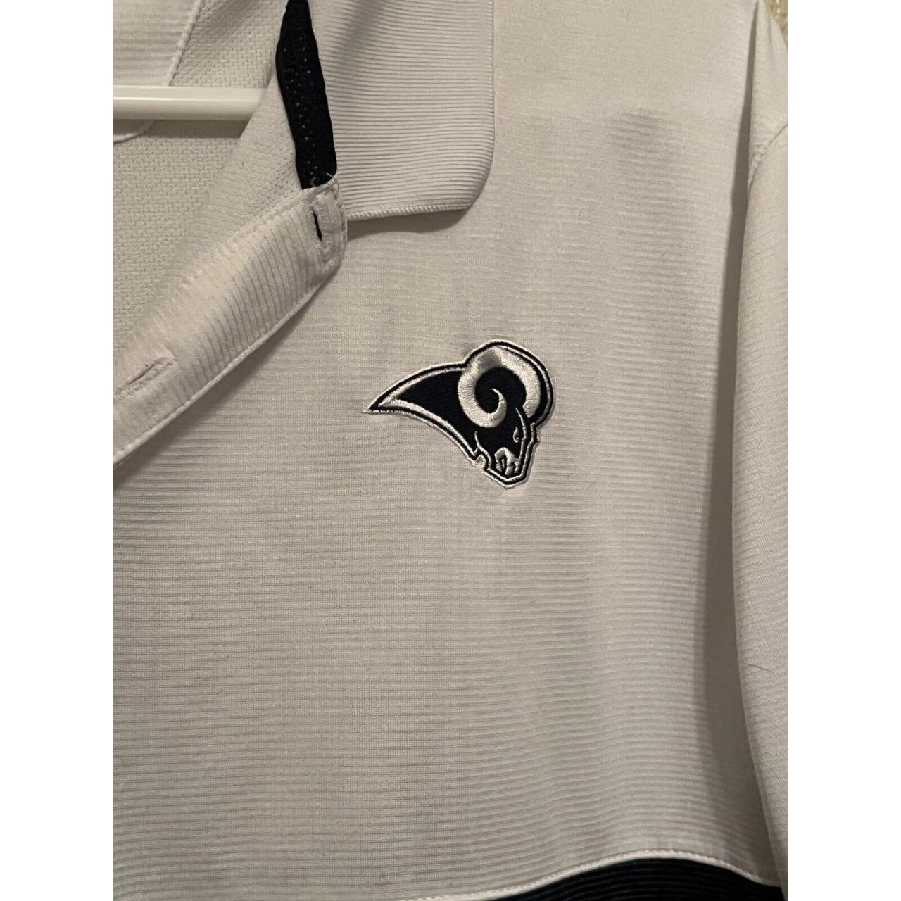 NFL Los Angeles Rams Dri-fit shirt. Men's XS navy shirt - Depop