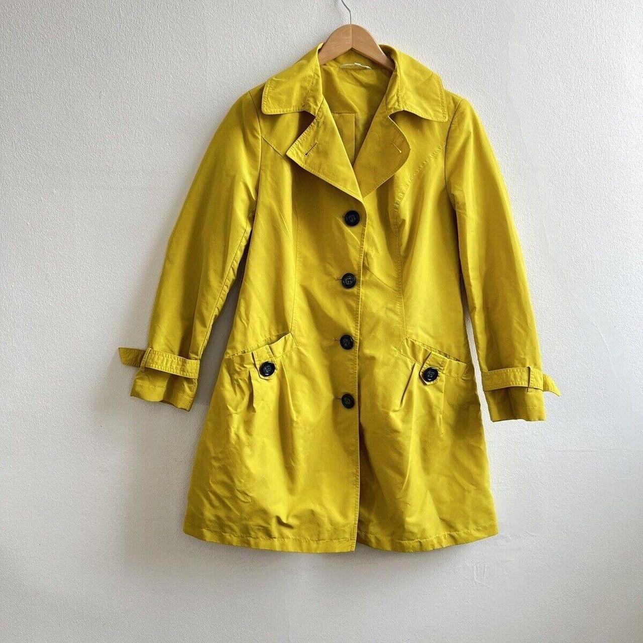 Marks and clearance spencer yellow raincoat