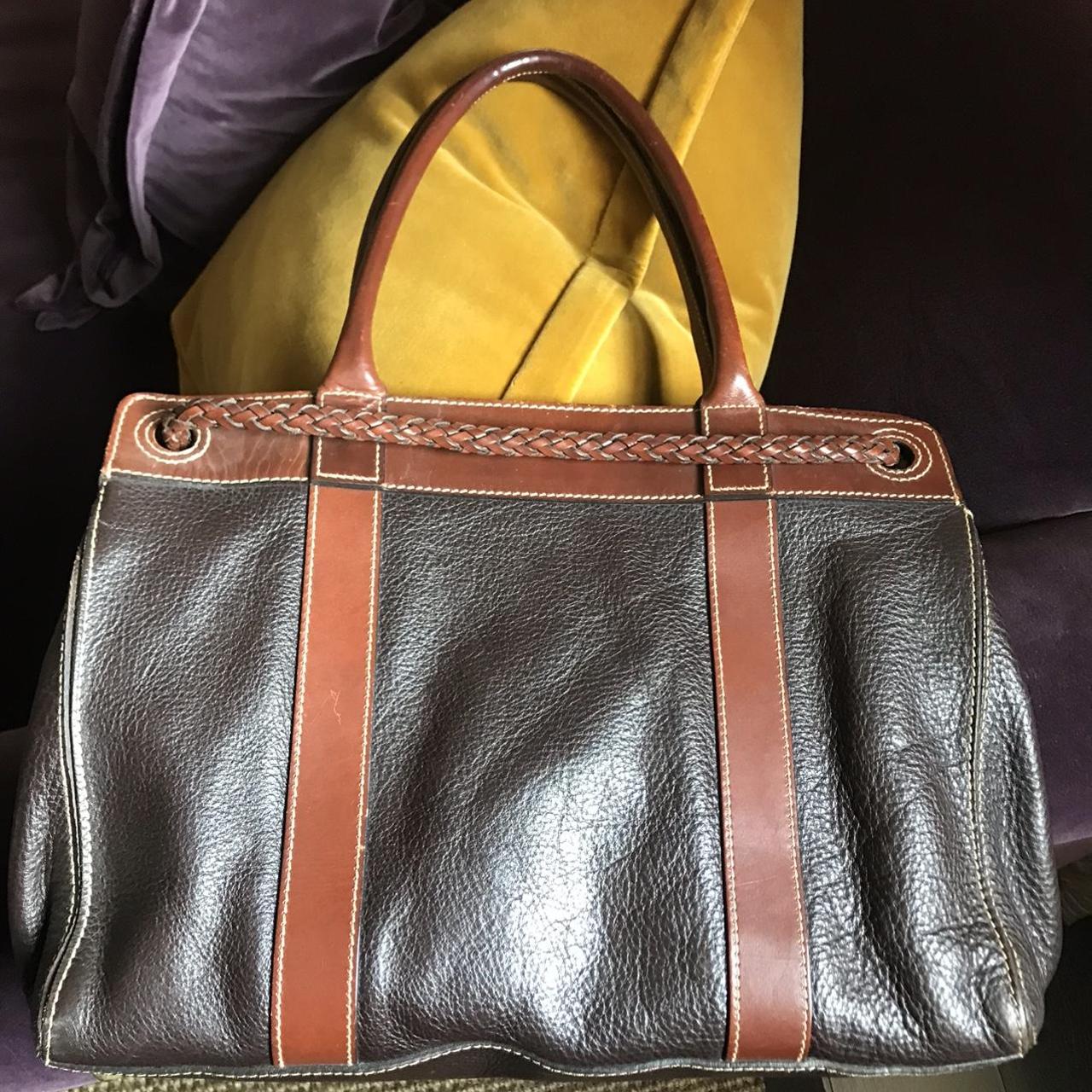 Original vintage MULBERRY leather handbag in... - Depop