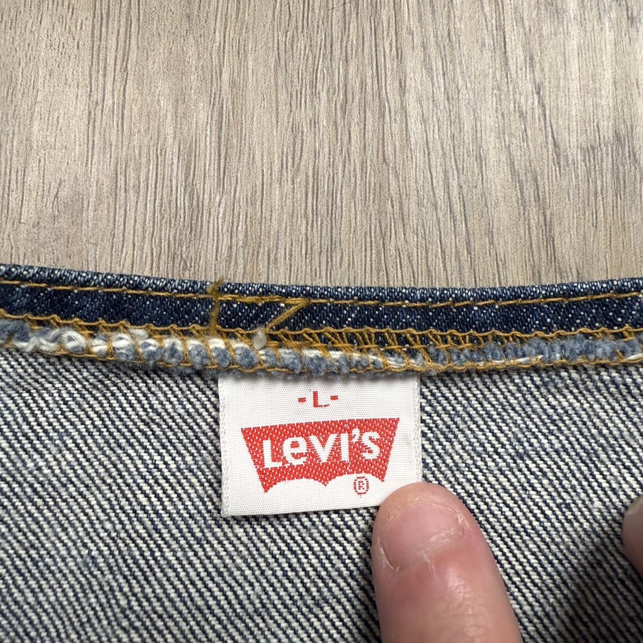 Levi's Men's Vest - Blue/Navy - L – 70s Vintage L… - image 4