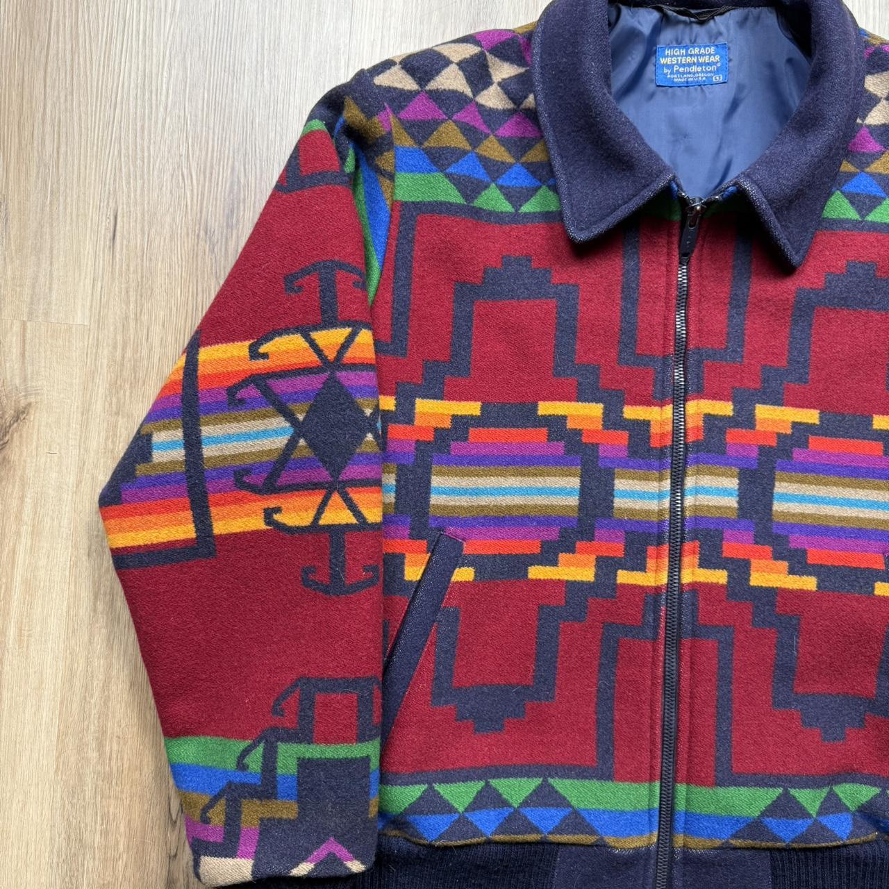 Pendleton Men's Jacket - Multi/Red - S – 70s VINT… - image 3