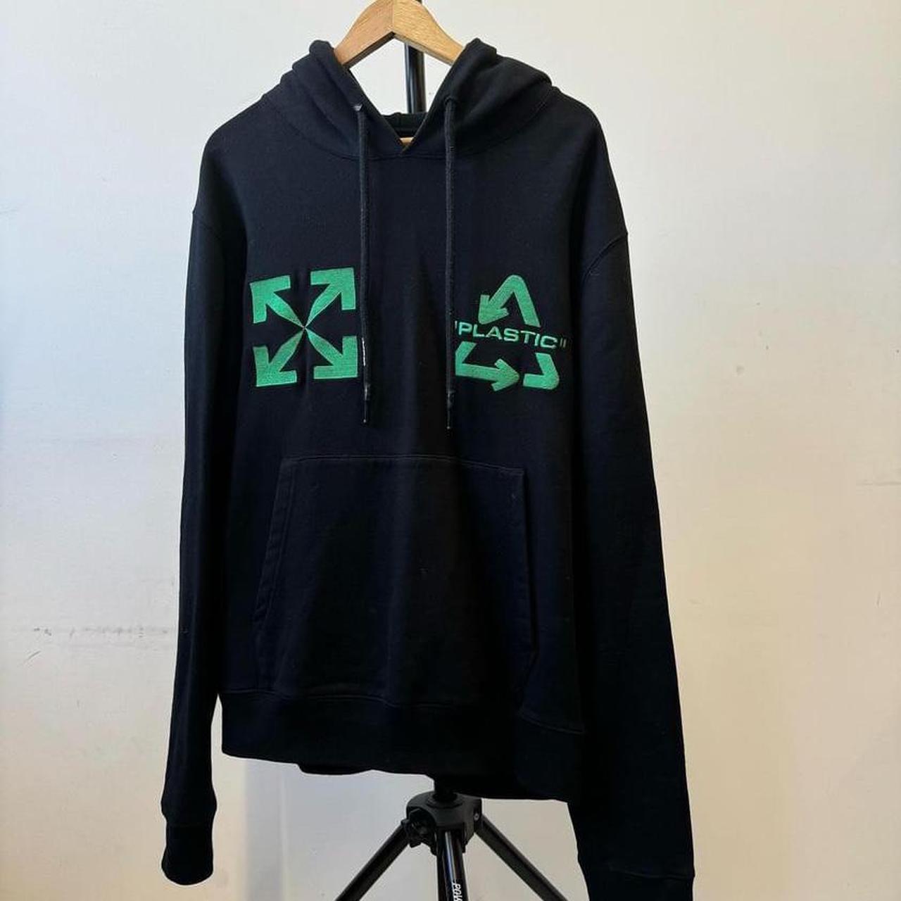 Off White Universal Key Hoodie Size Large Slightly