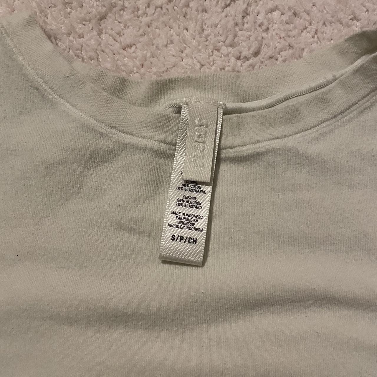 Skims Cotton Jersey T Shirt In like new condition... - Depop