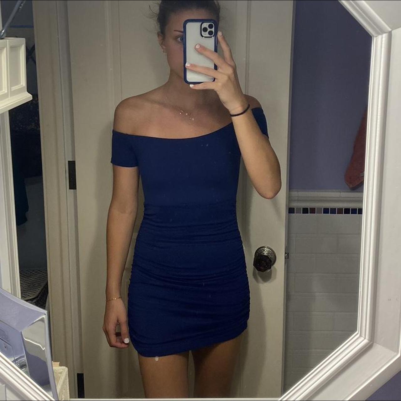 susana monaco ruched dress