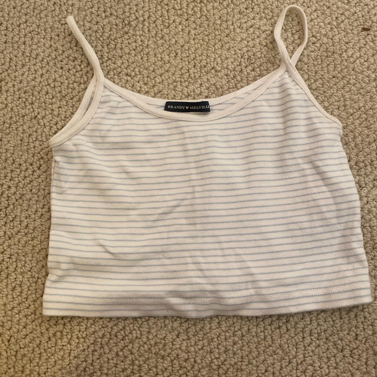 RARE Brandy Melville Skylar Tank NOT SOLD ANYMORE  - Depop