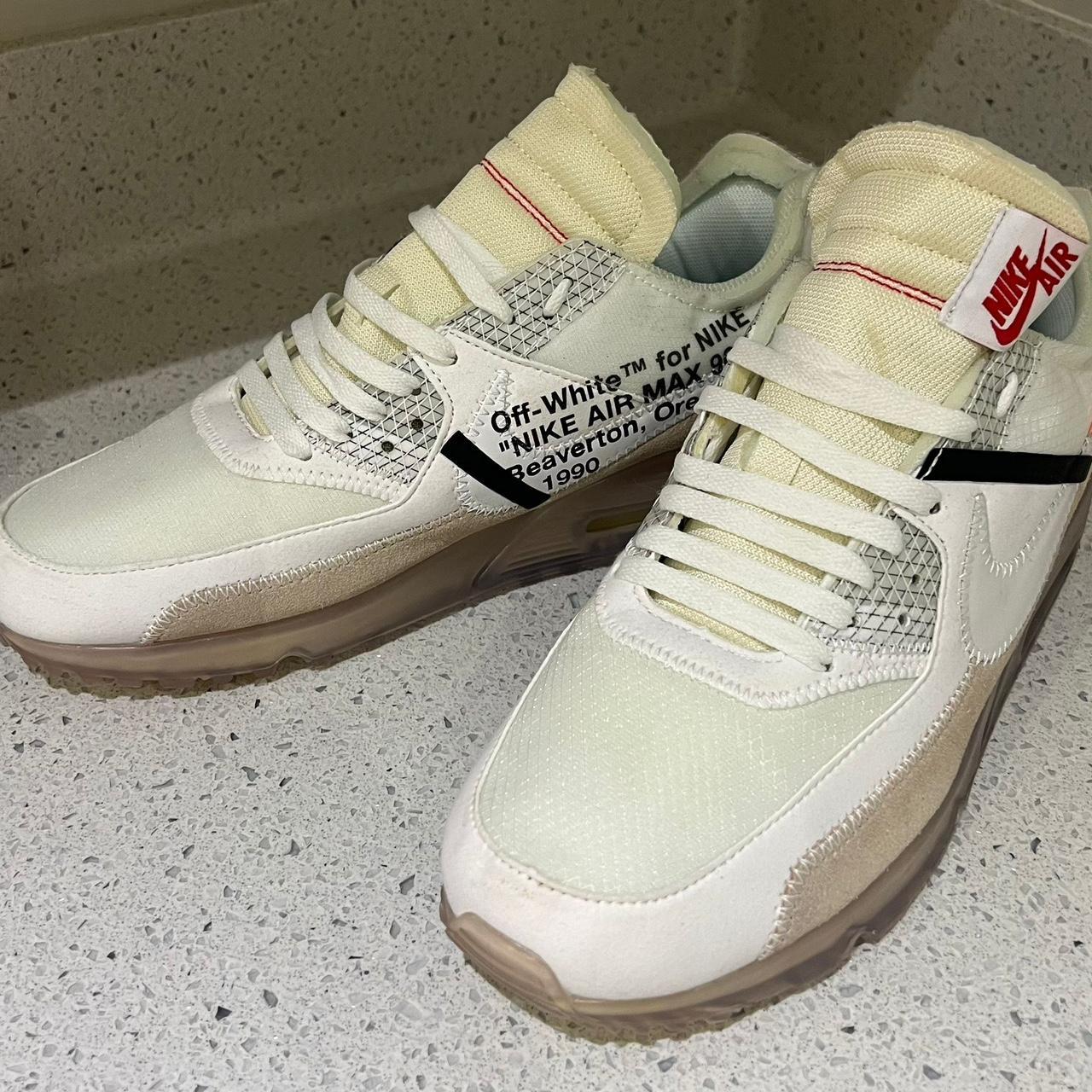 white nike air max off white